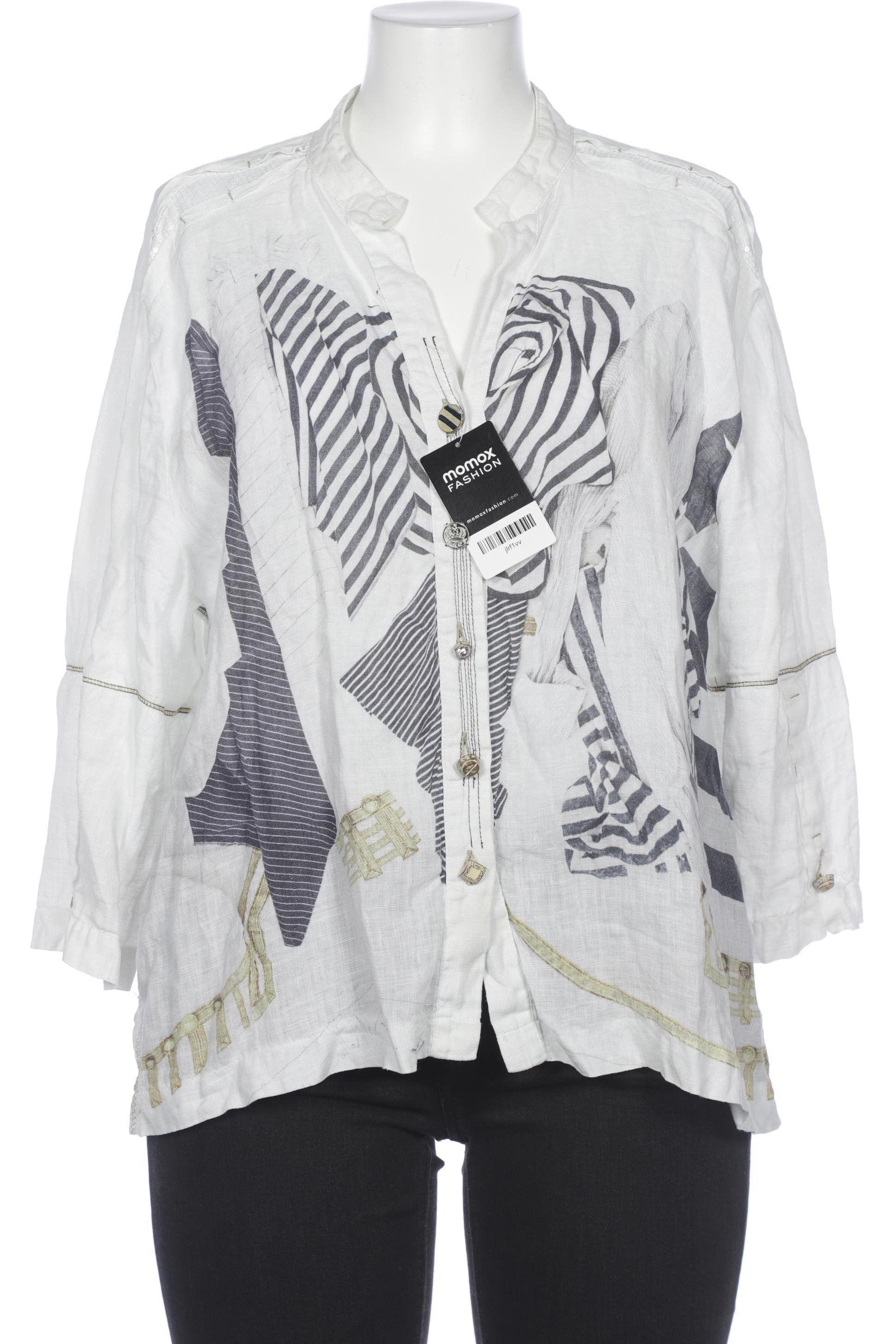 

Elisa Cavaletti Damen Bluse, weiß, Gr. 46