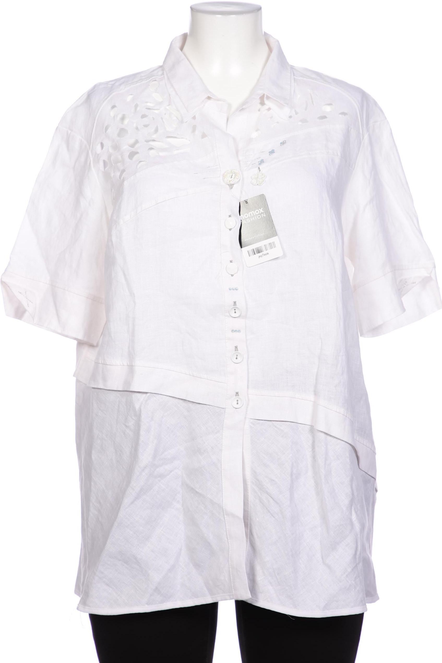 

Elisa Cavaletti Damen Bluse, weiß, Gr. 46