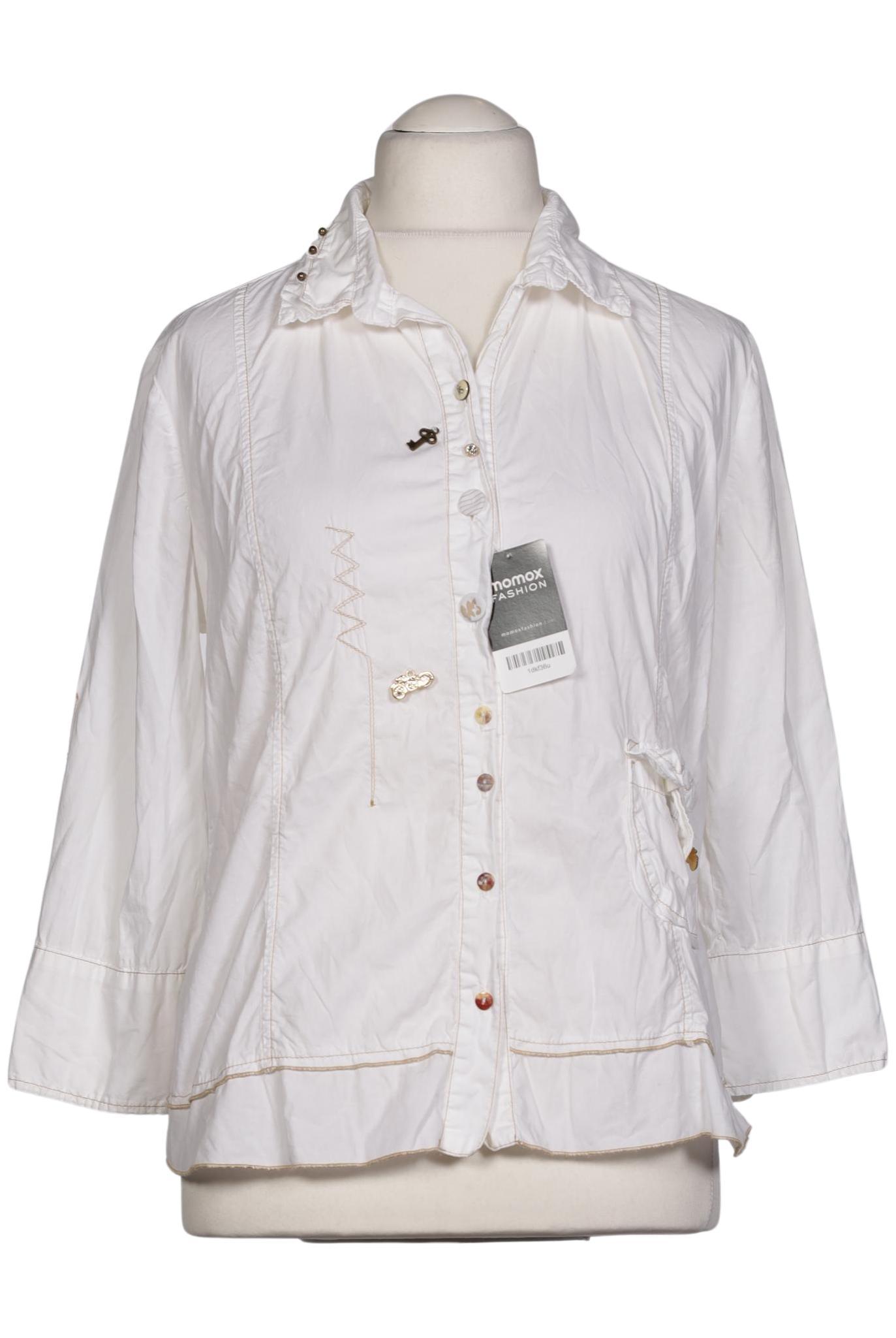 

Elisa Cavaletti Damen Bluse, weiß, Gr. 44