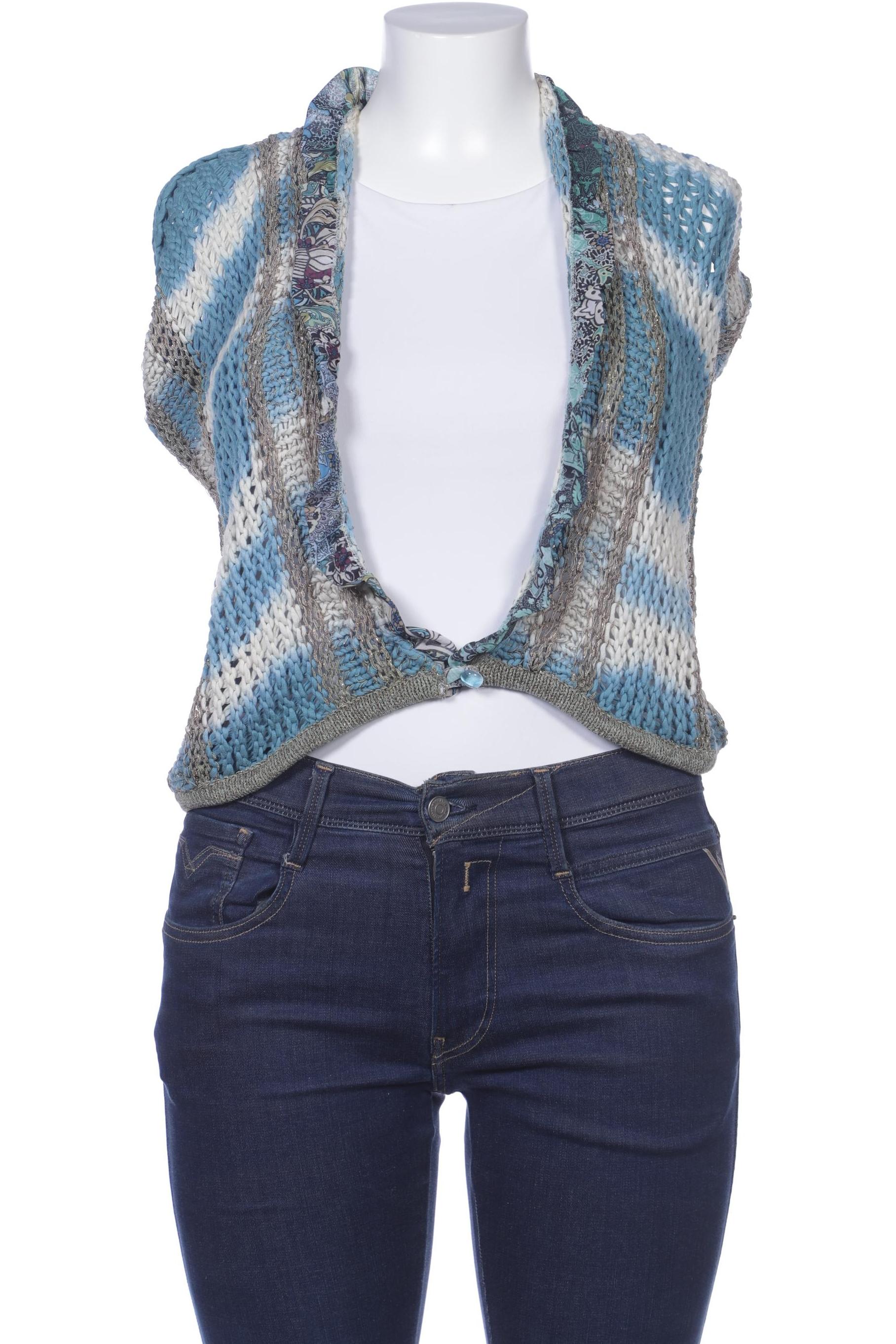 

Elisa Cavaletti Damen Strickjacke, blau, Gr. 46