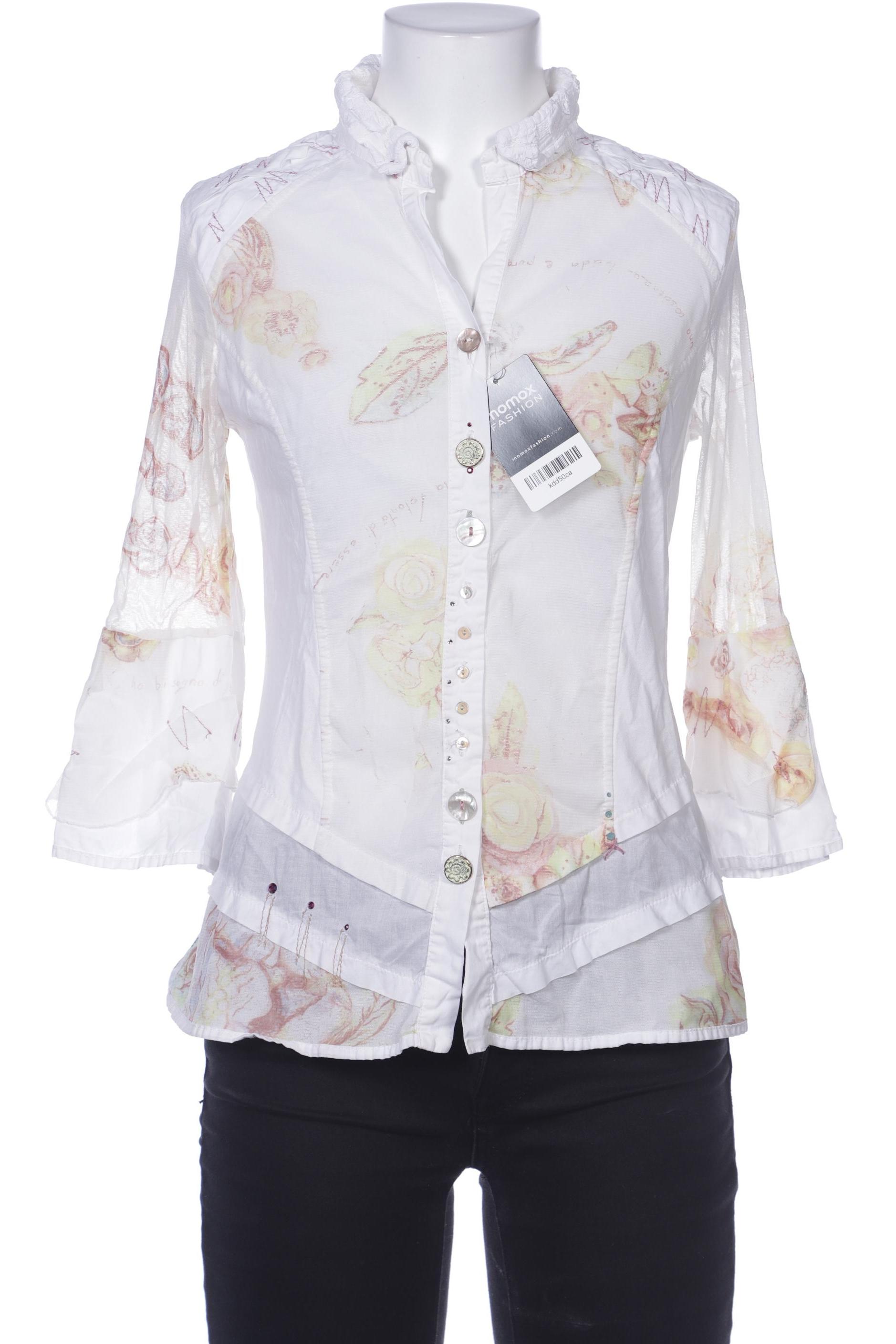 

Elisa Cavaletti Damen Bluse, weiß, Gr. 34