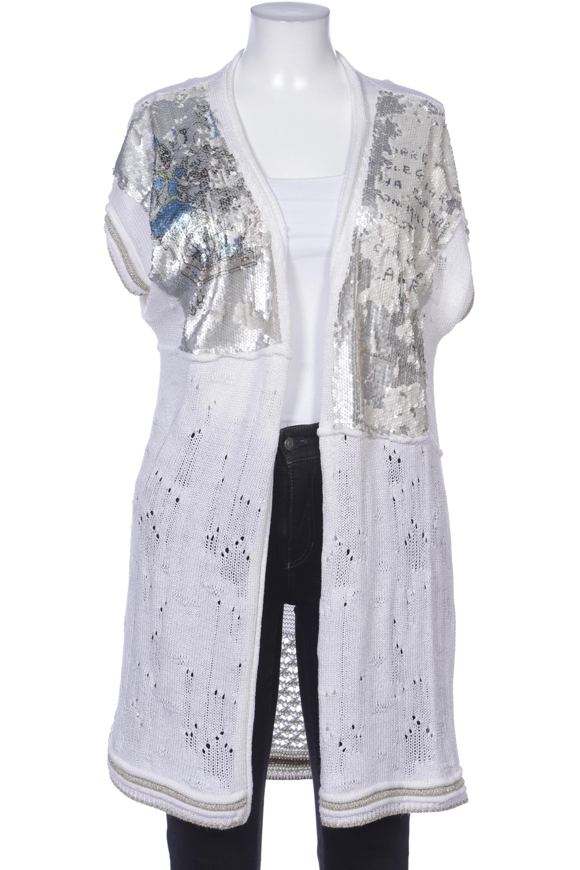

Elisa Cavaletti Damen Strickjacke, cremeweiß, Gr. 44