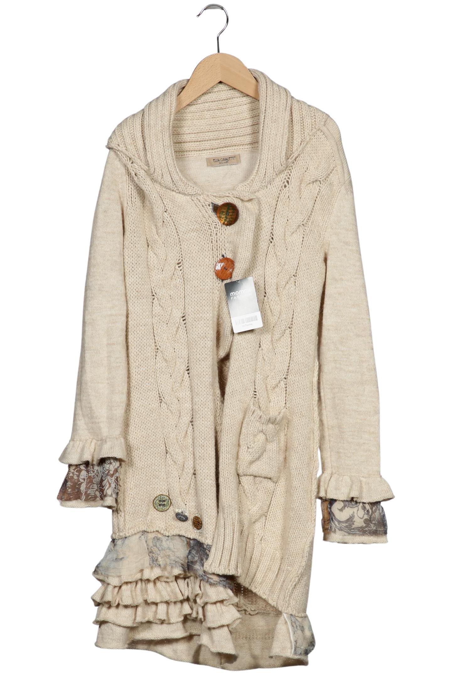 

Elisa Cavaletti Damen Strickjacke, beige, Gr. 38