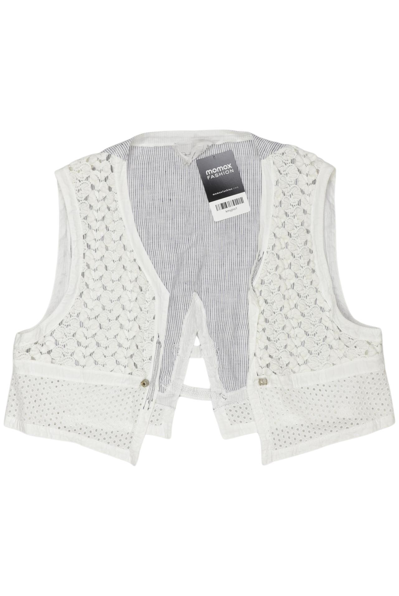 

Elisa Cavaletti Damen Weste, weiß, Gr. 38