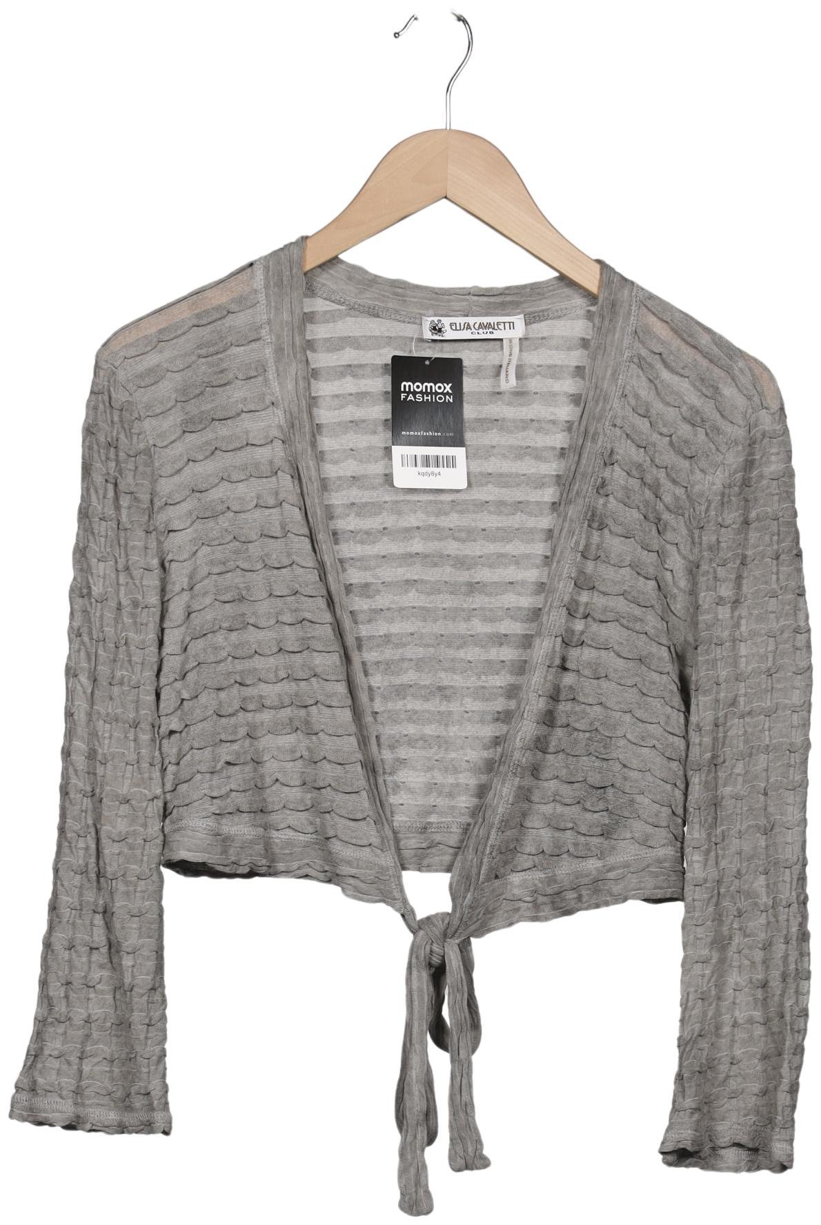 

Elisa Cavaletti Damen Strickjacke, grau, Gr. 38