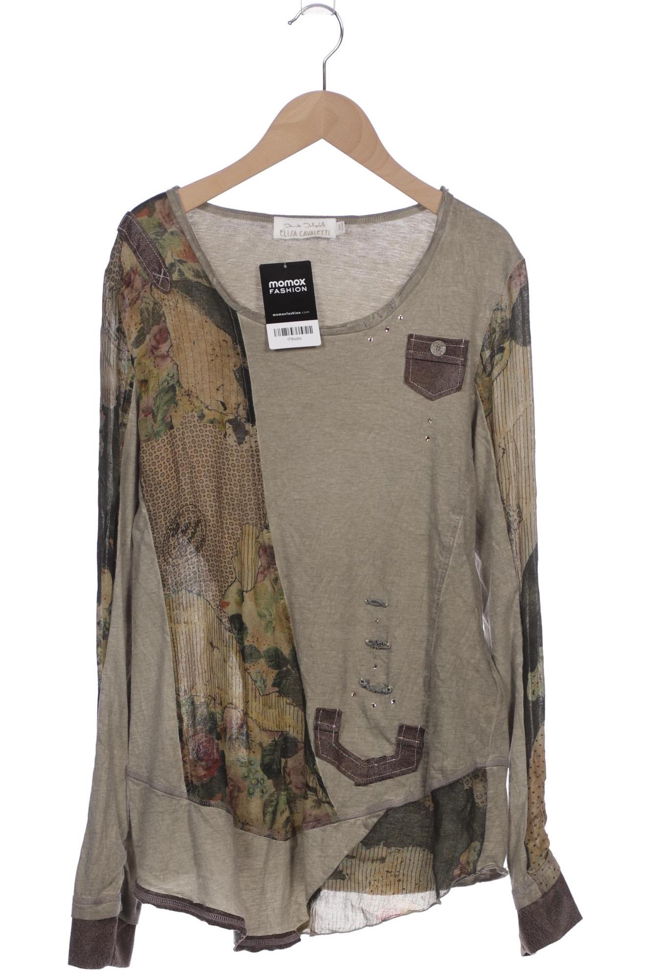 

Elisa Cavaletti Damen Langarmshirt, grün, Gr. 42
