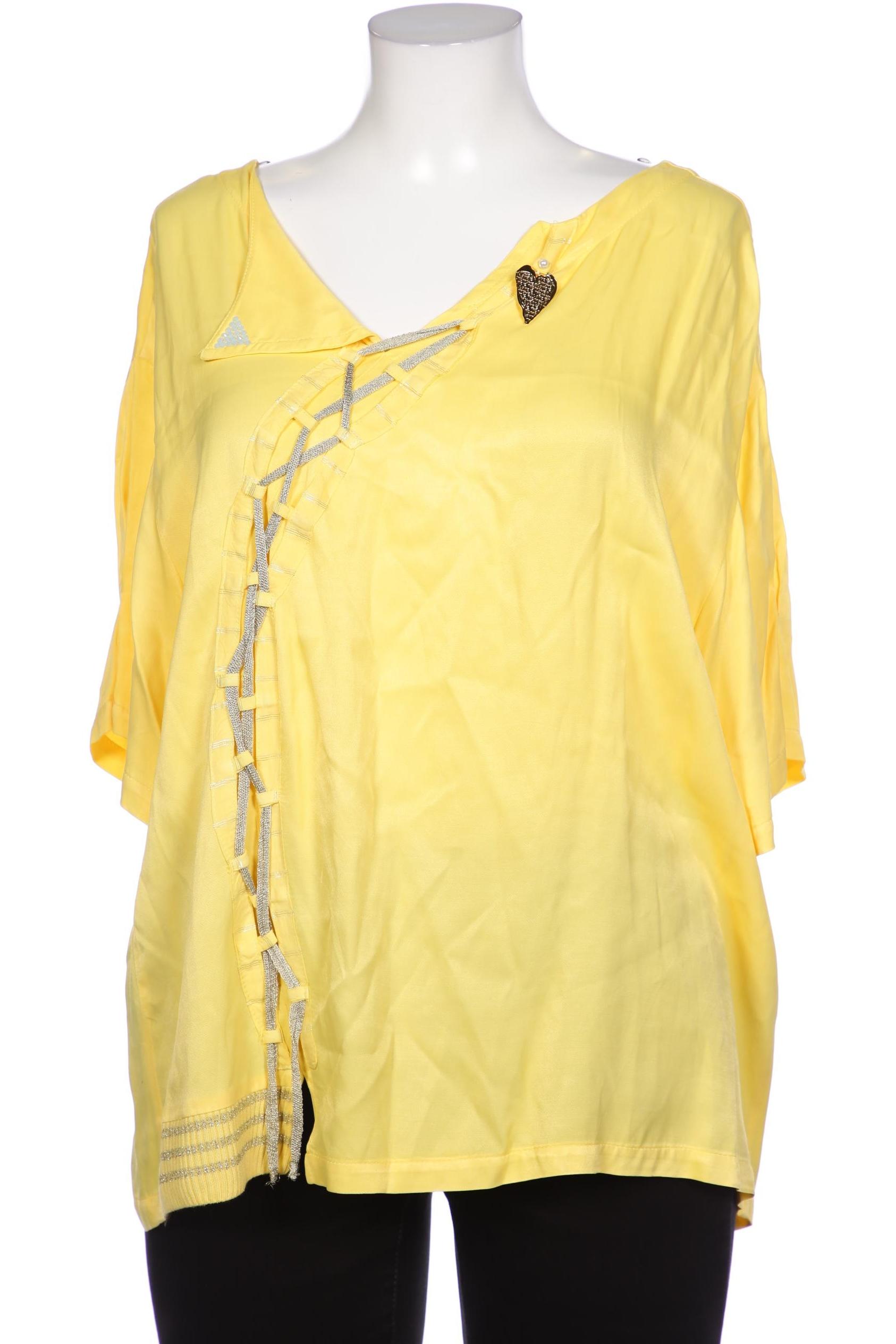 

Elisa Cavaletti Damen Bluse, gelb, Gr. 46