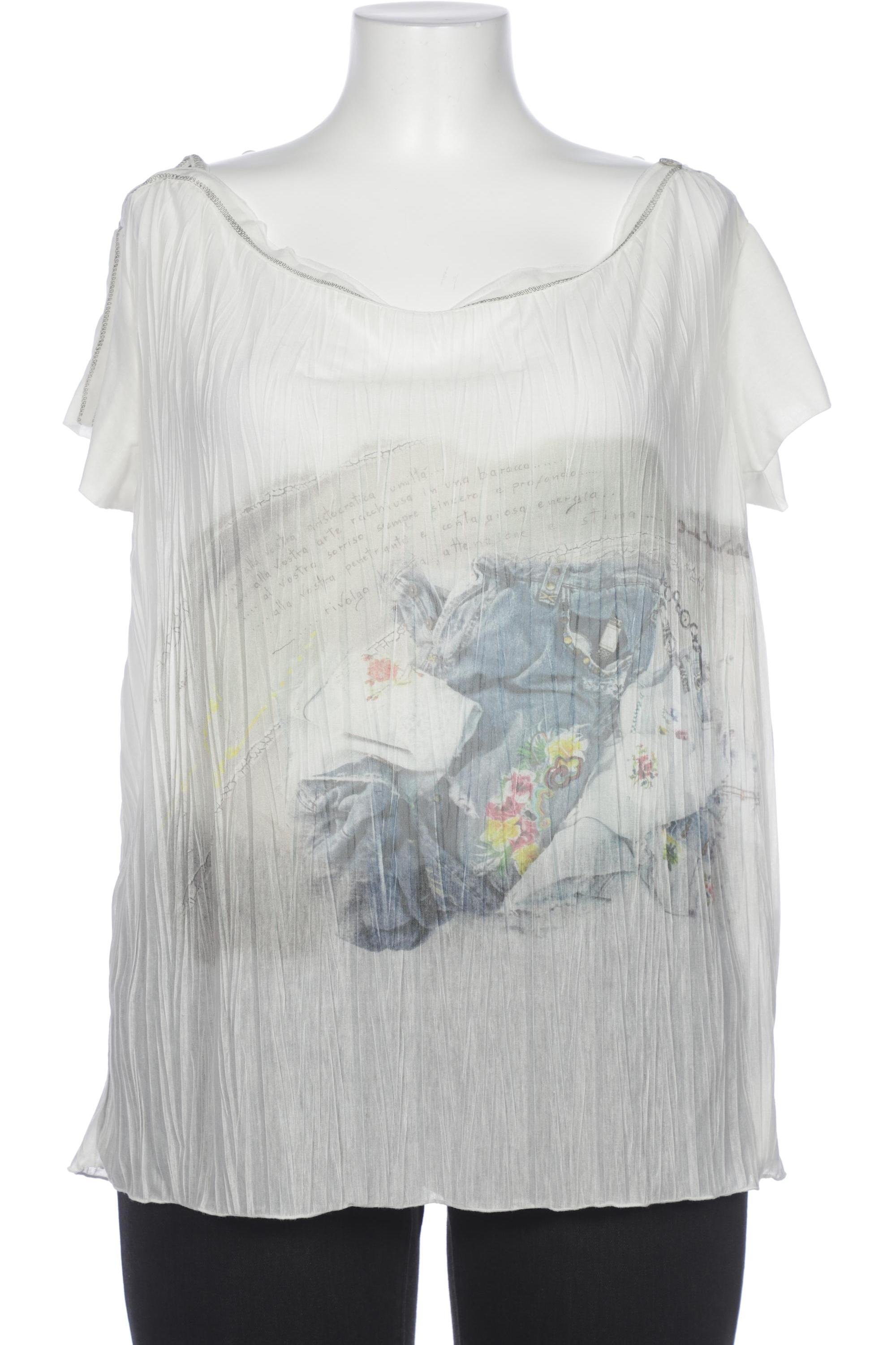 

Elisa Cavaletti Damen Bluse, weiß, Gr. 42