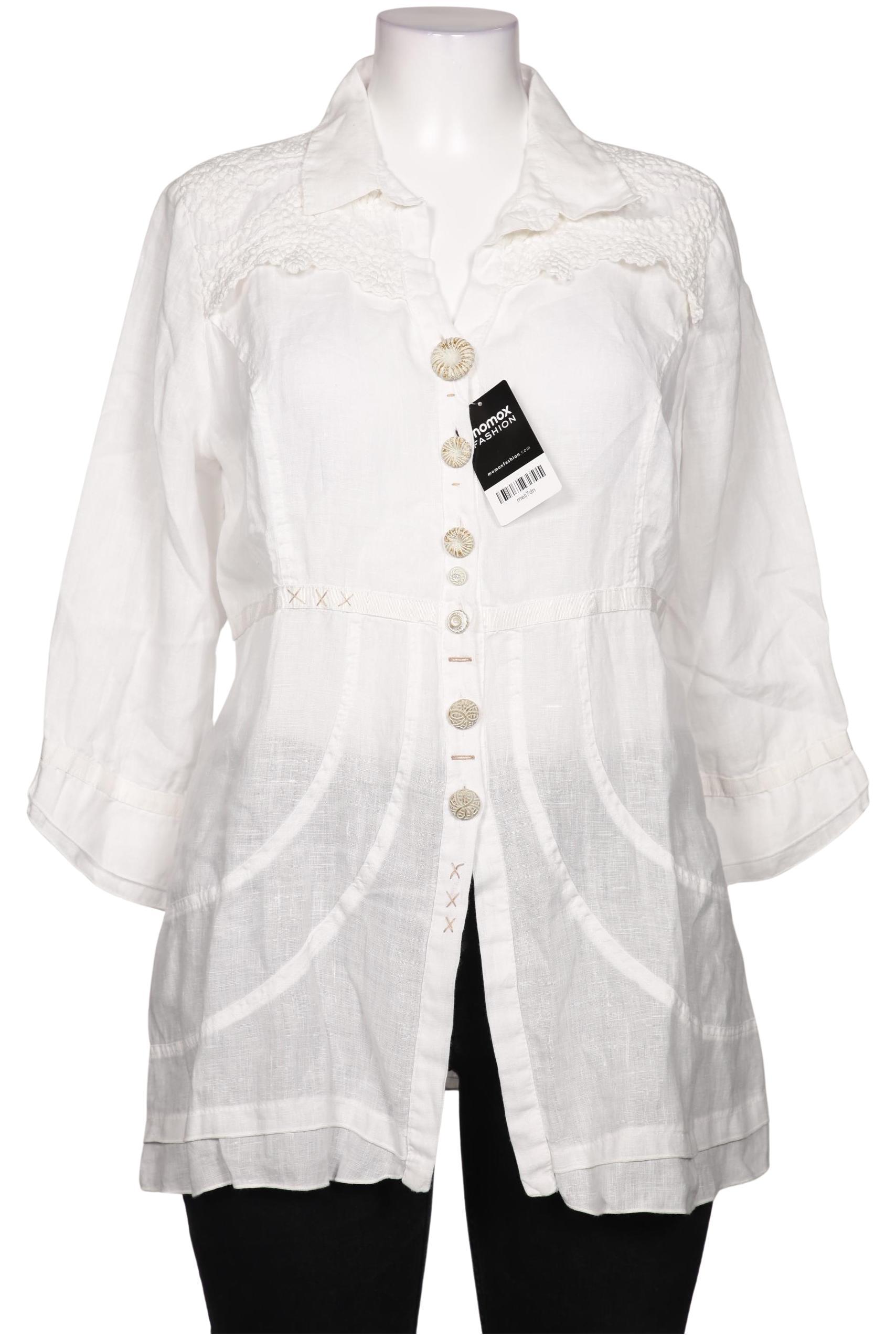 

Elisa Cavaletti Damen Bluse, weiß, Gr. 44