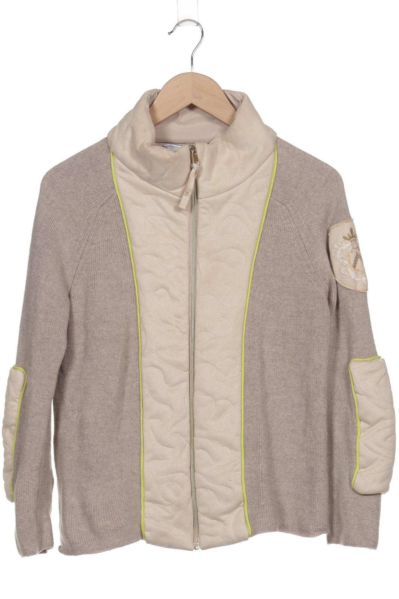 

Elisa Cavaletti Damen Strickjacke, beige, Gr. 40