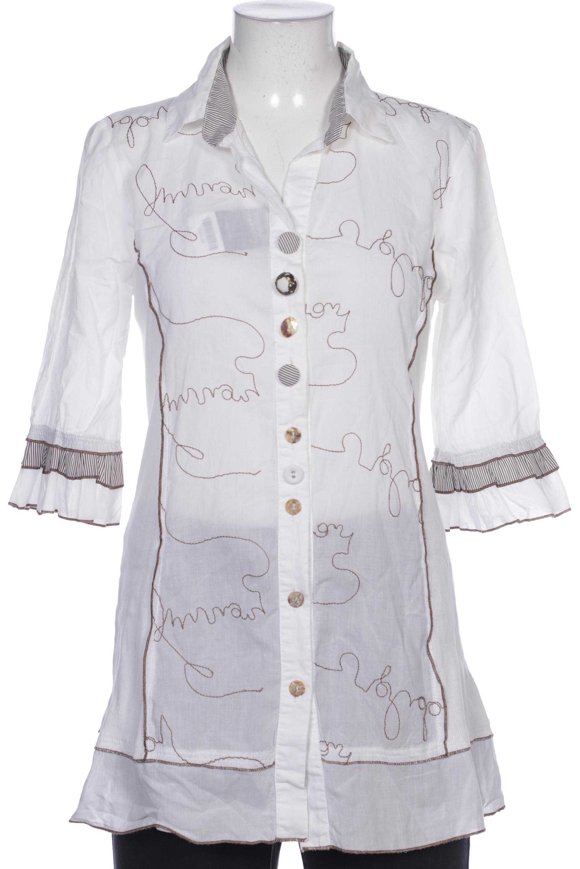 

Elisa Cavaletti Damen Bluse, weiß, Gr. 38