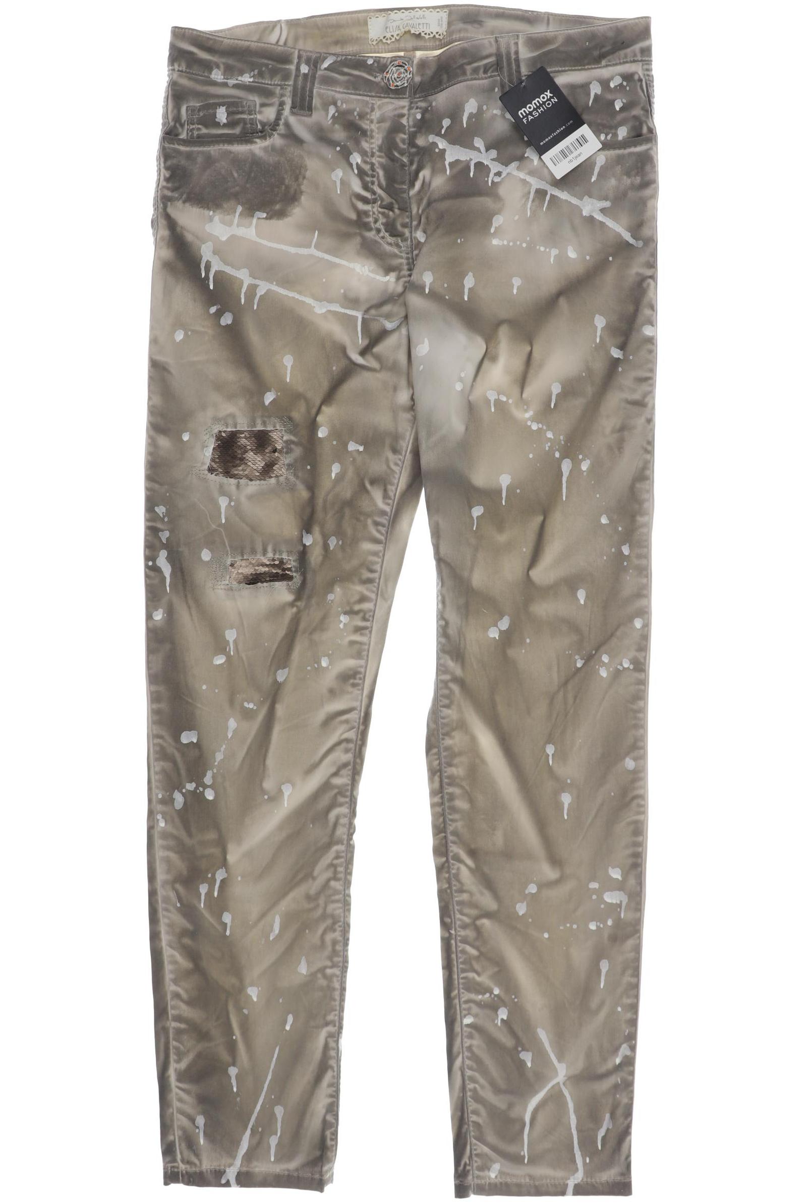 

ELISA CAVALETTI Damen Stoffhose, beige