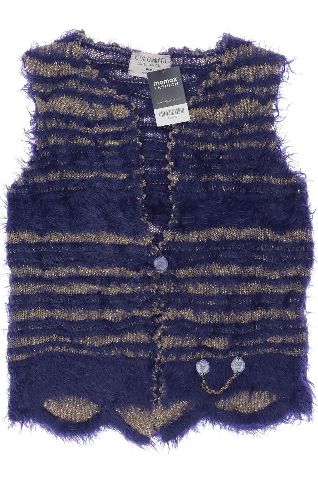 

Elisa Cavaletti Damen Weste, blau, Gr. 36