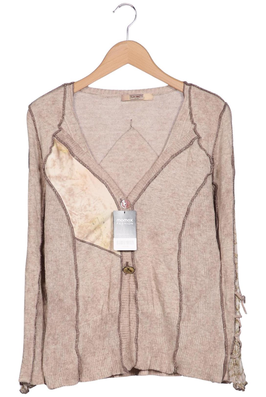 

Elisa Cavaletti Damen Strickjacke, beige, Gr. 38
