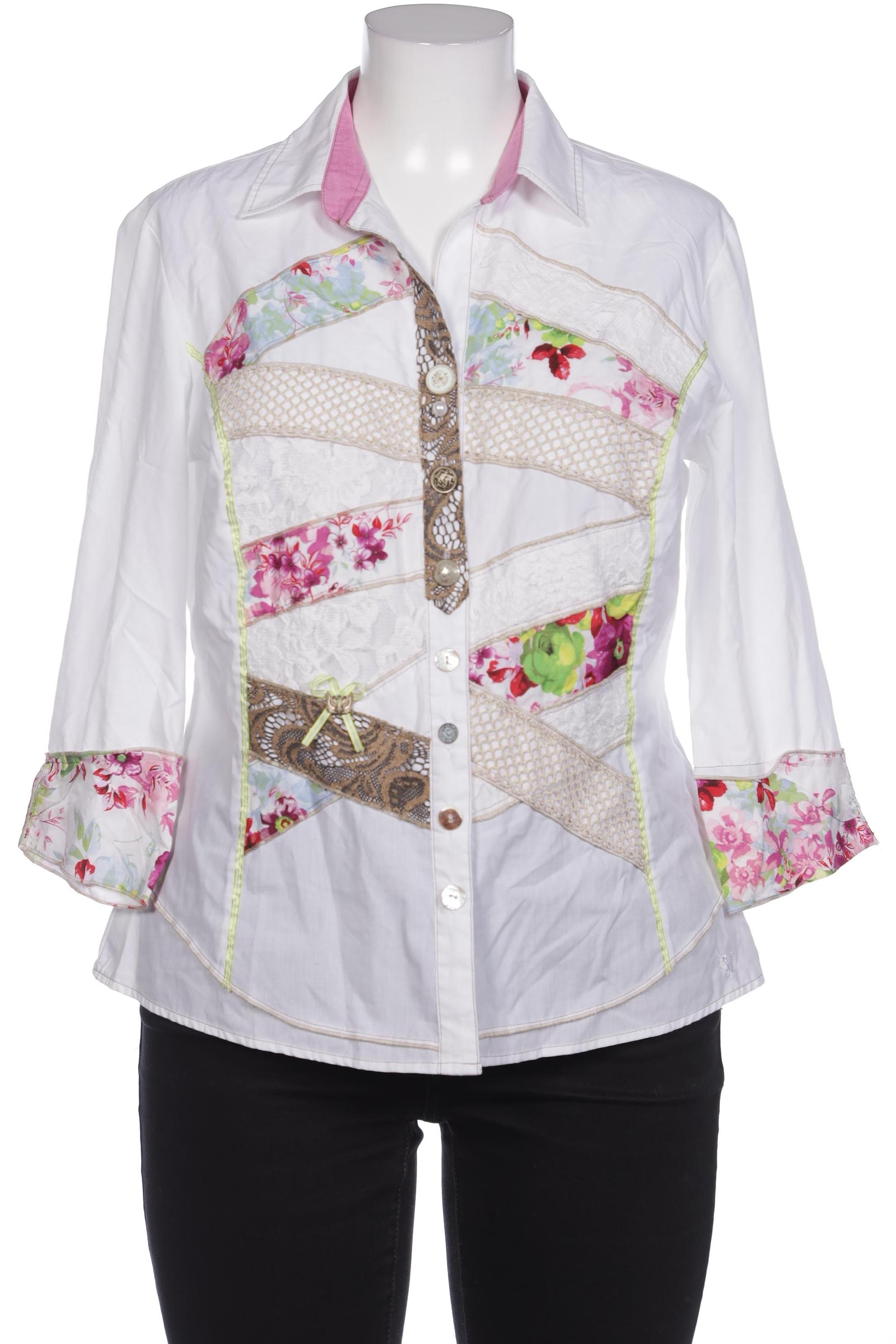 

Elisa Cavaletti Damen Bluse, weiß, Gr. 44