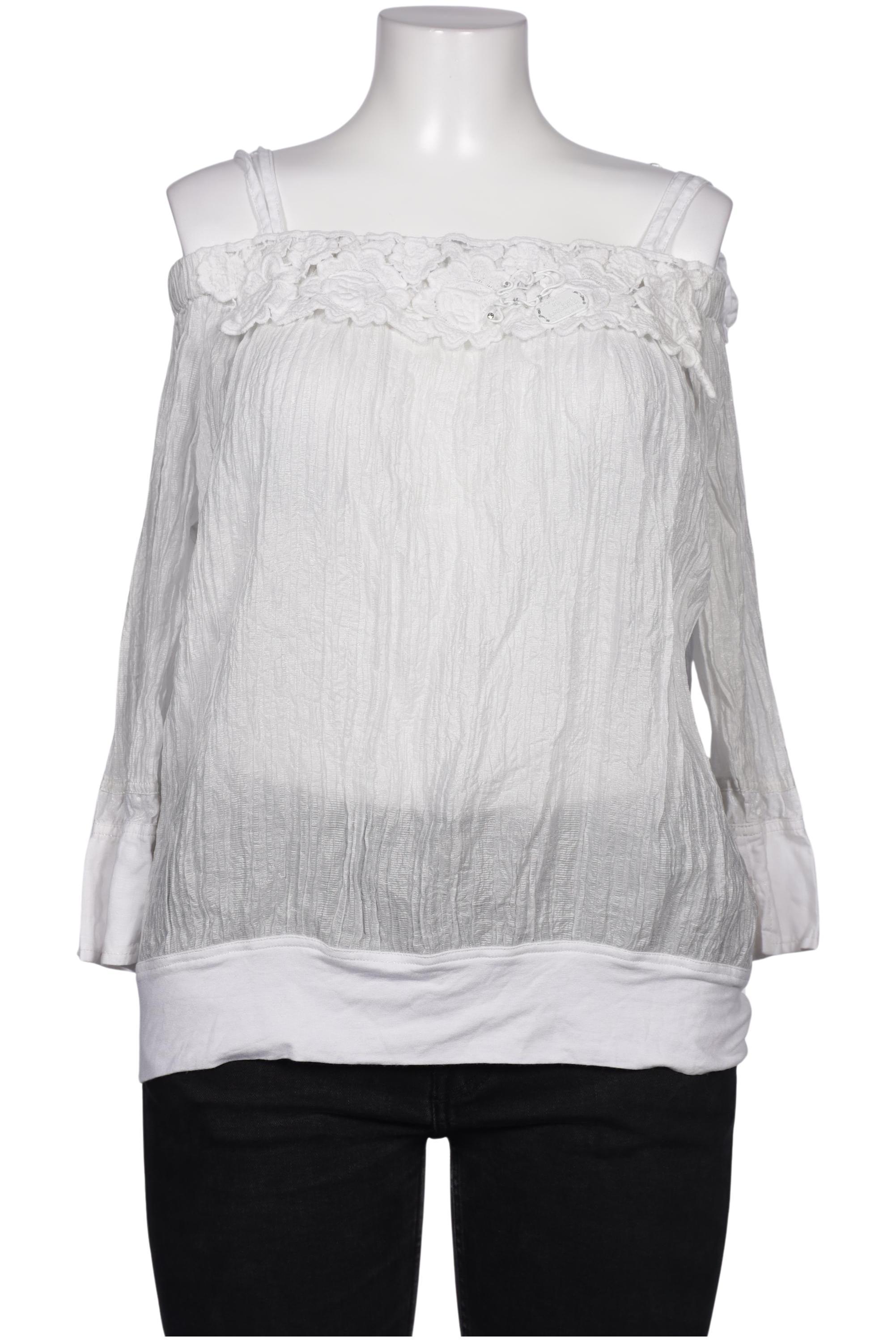 

Elisa Cavaletti Damen Bluse, weiß, Gr. 44