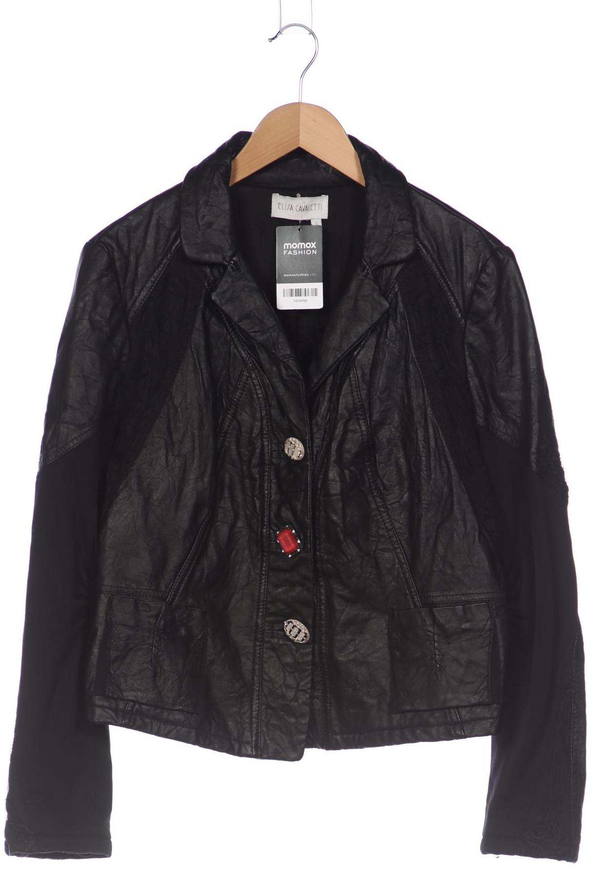 

Elisa Cavaletti Damen Jacke, schwarz, Gr. 46