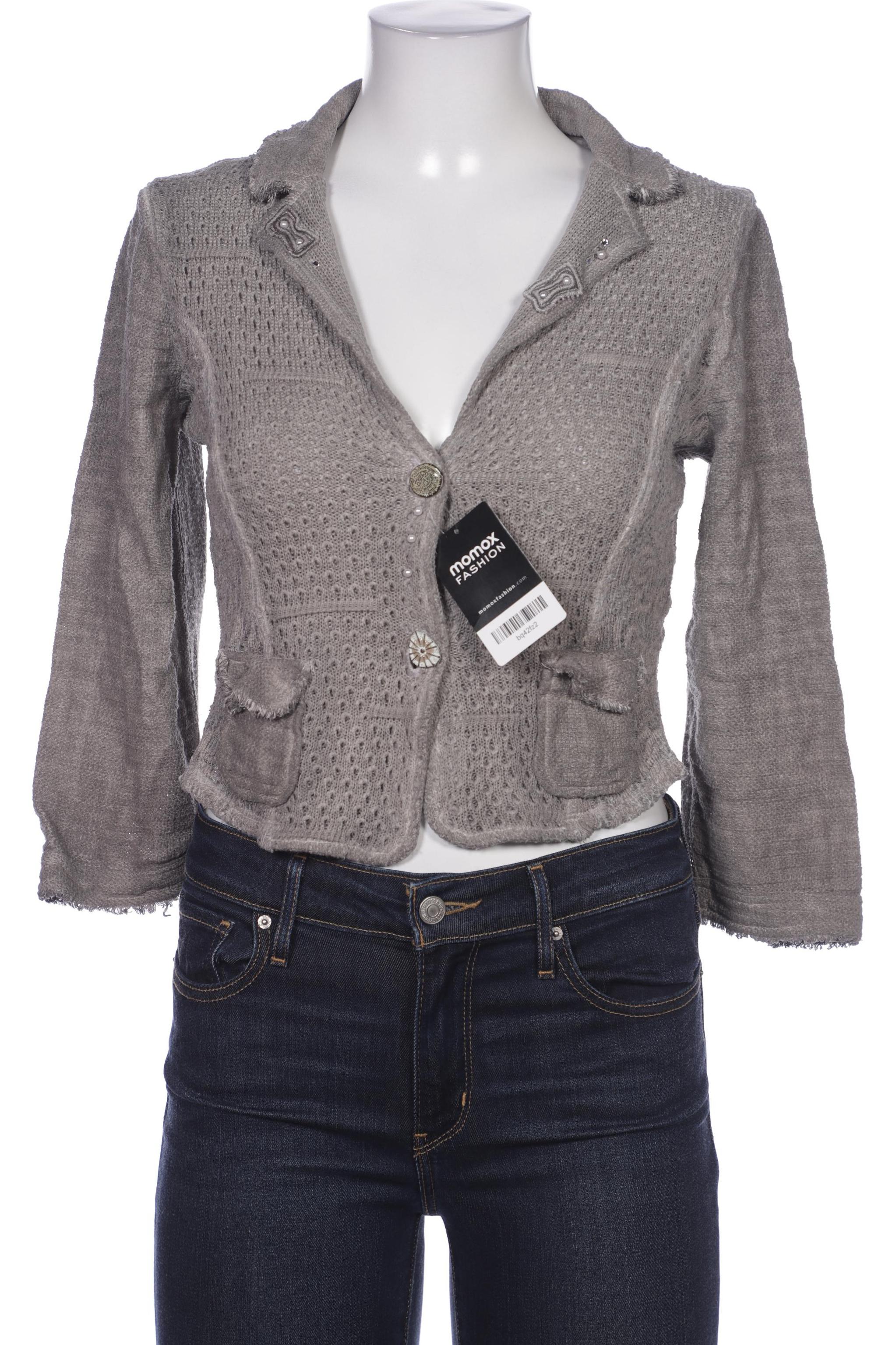 

Elisa Cavaletti Damen Strickjacke, grau, Gr. 36