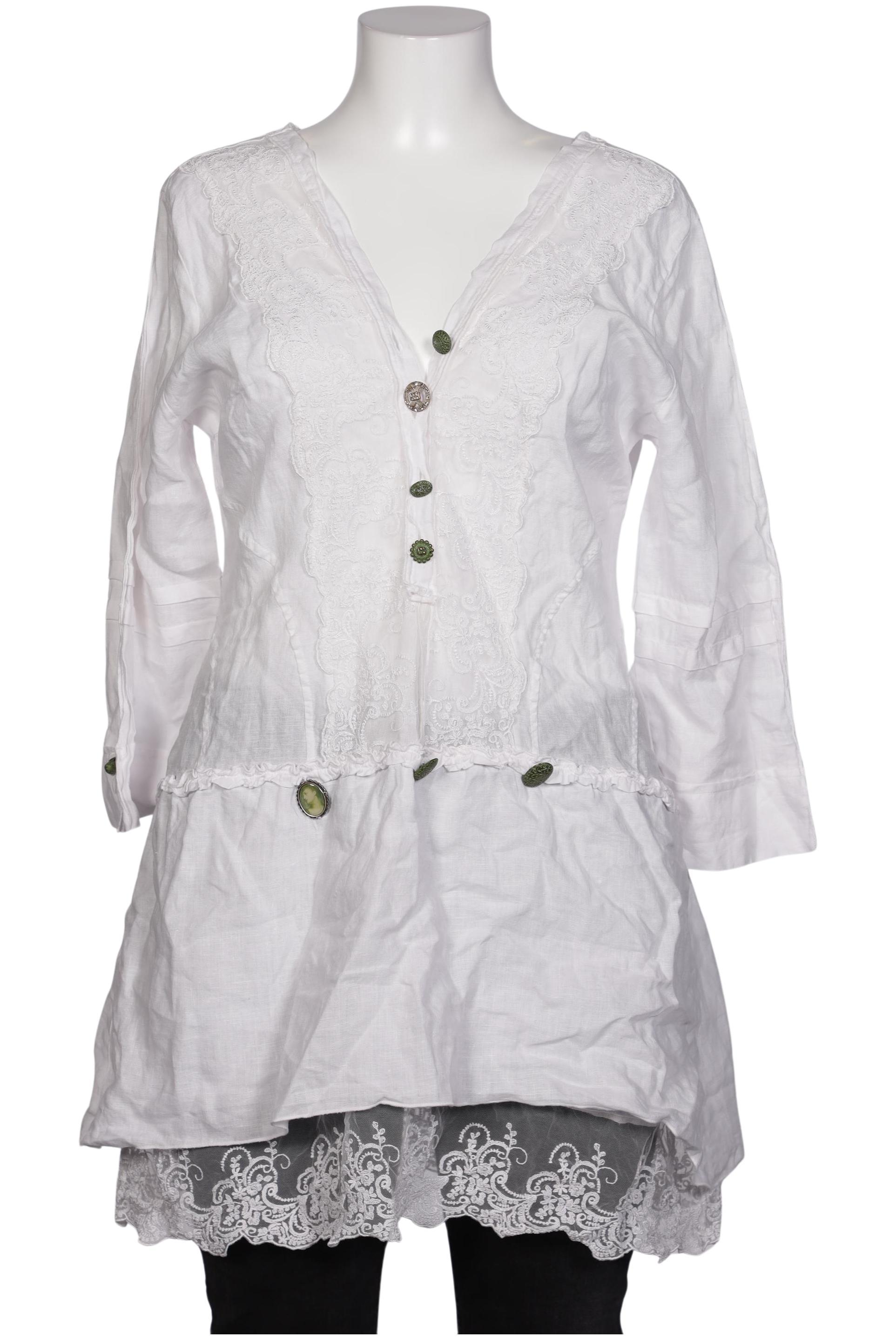 

Elisa Cavaletti Damen Bluse, weiß, Gr. 44