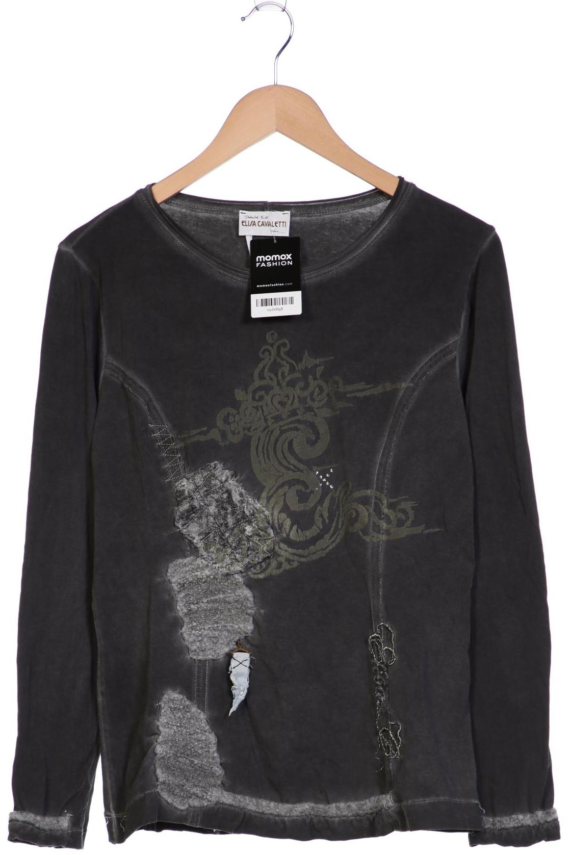 

ELISA CAVALETTI Damen Langarmshirt, grau