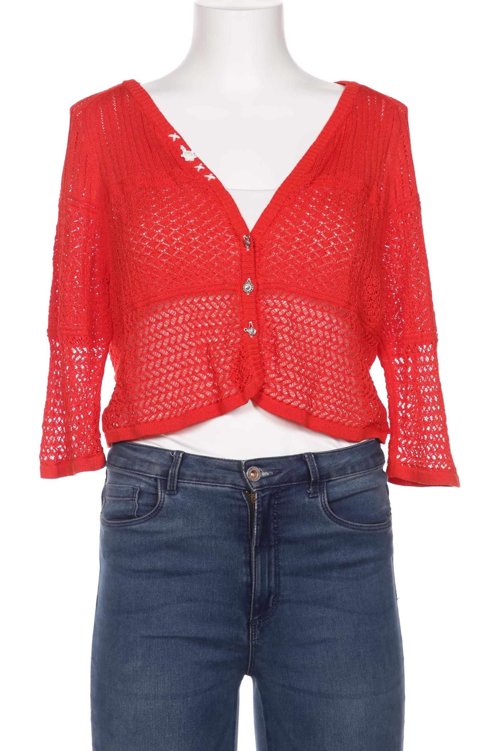 

Elisa Cavaletti Damen Strickjacke, rot, Gr. 42