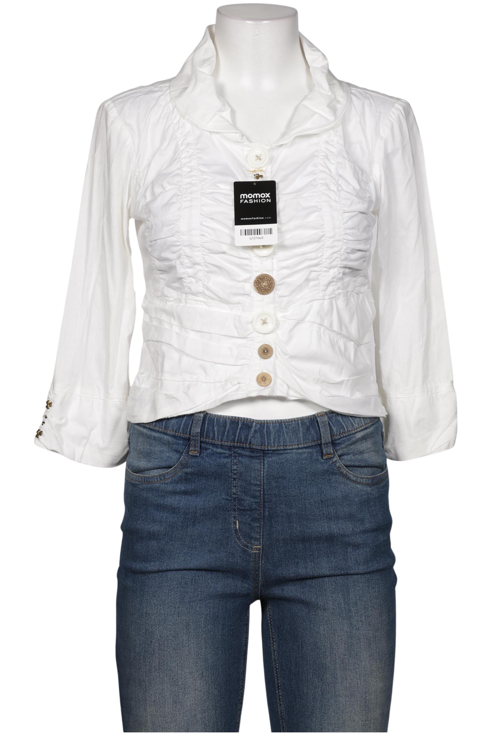 

Elisa Cavaletti Damen Bluse, weiß, Gr. 36