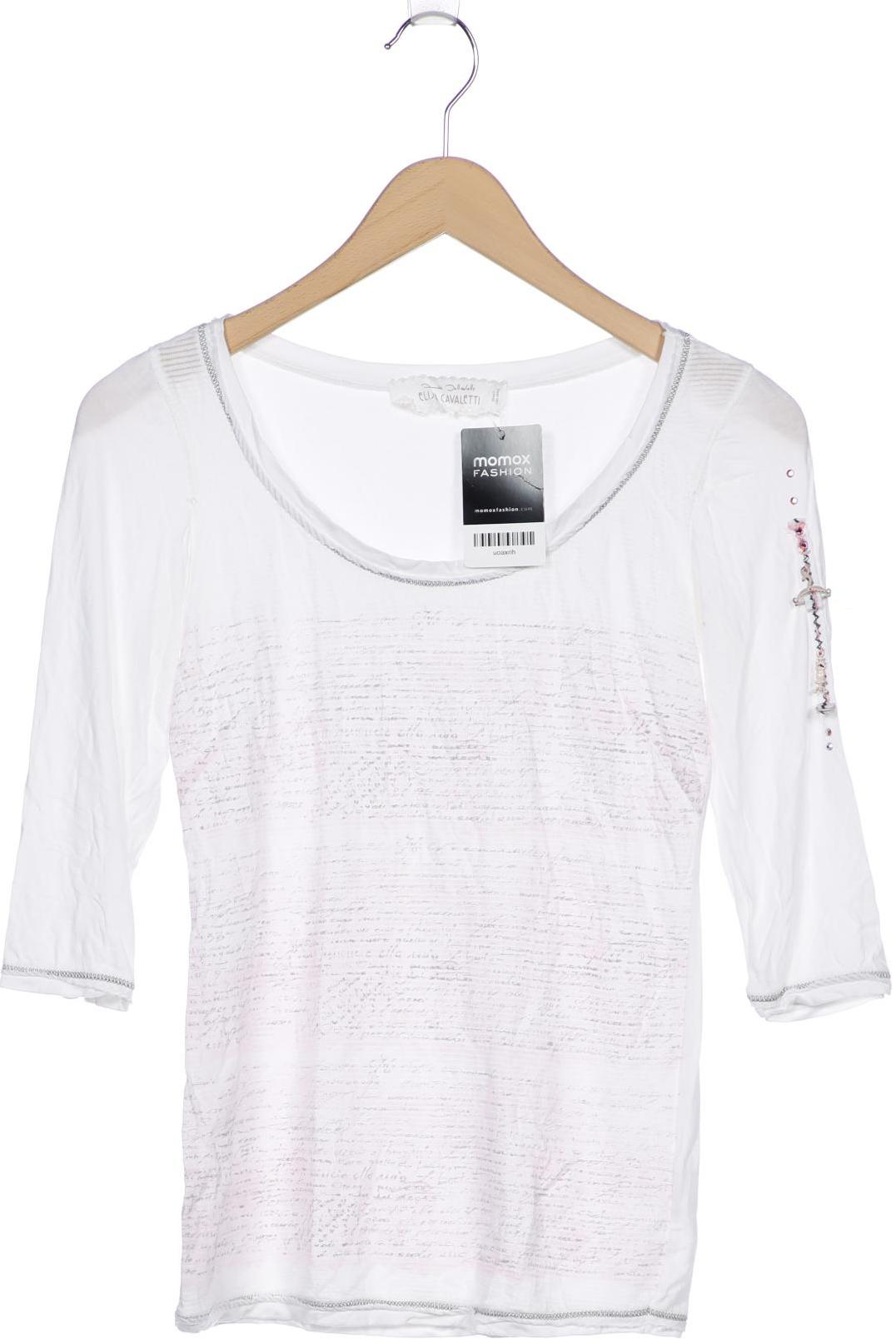 

Elisa Cavaletti Damen Langarmshirt, weiß, Gr. 34
