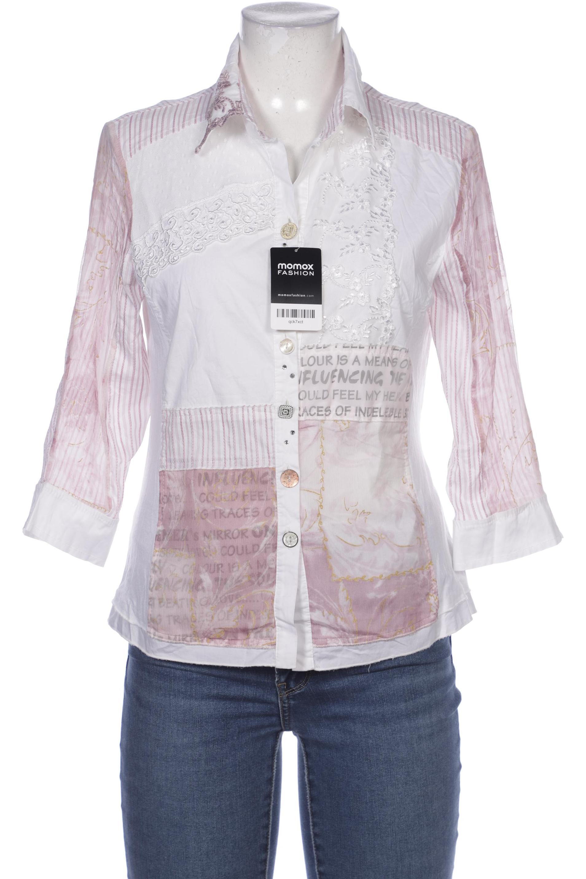 

Elisa Cavaletti Damen Bluse, weiß, Gr. 38