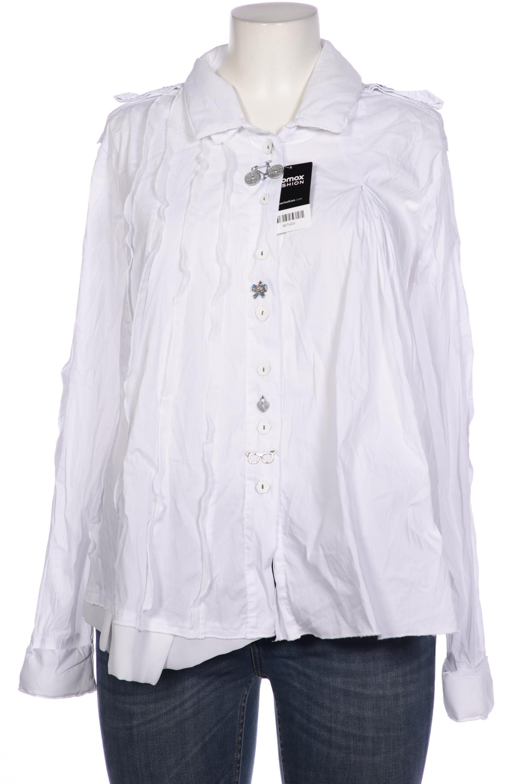 

Elisa Cavaletti Damen Bluse, weiß, Gr. 44