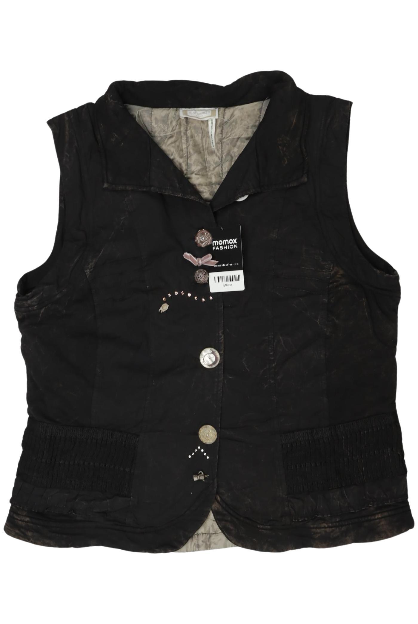 

Elisa Cavaletti Damen Weste, schwarz, Gr. 44