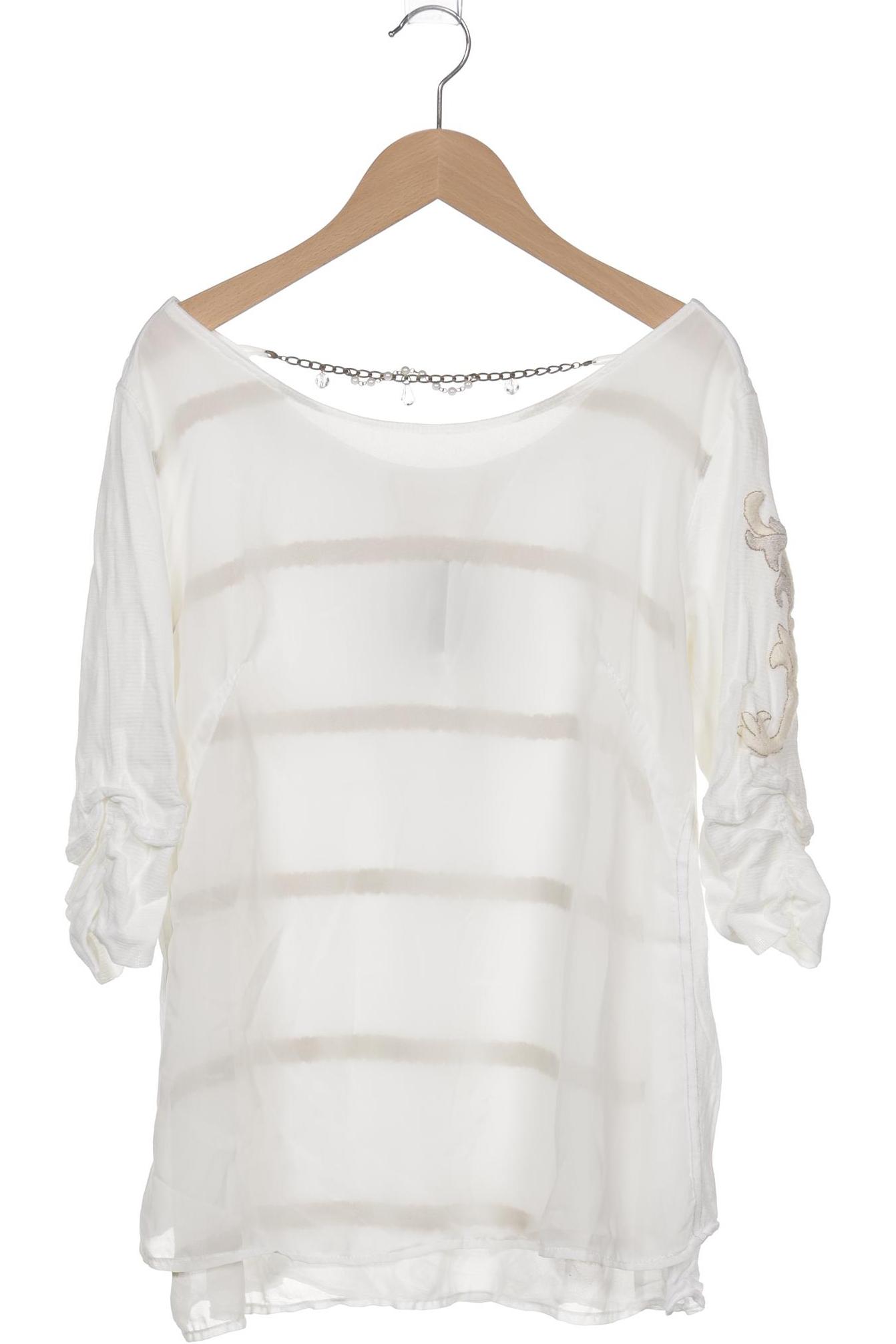 

Elisa Cavaletti Damen Langarmshirt, weiß, Gr. 38