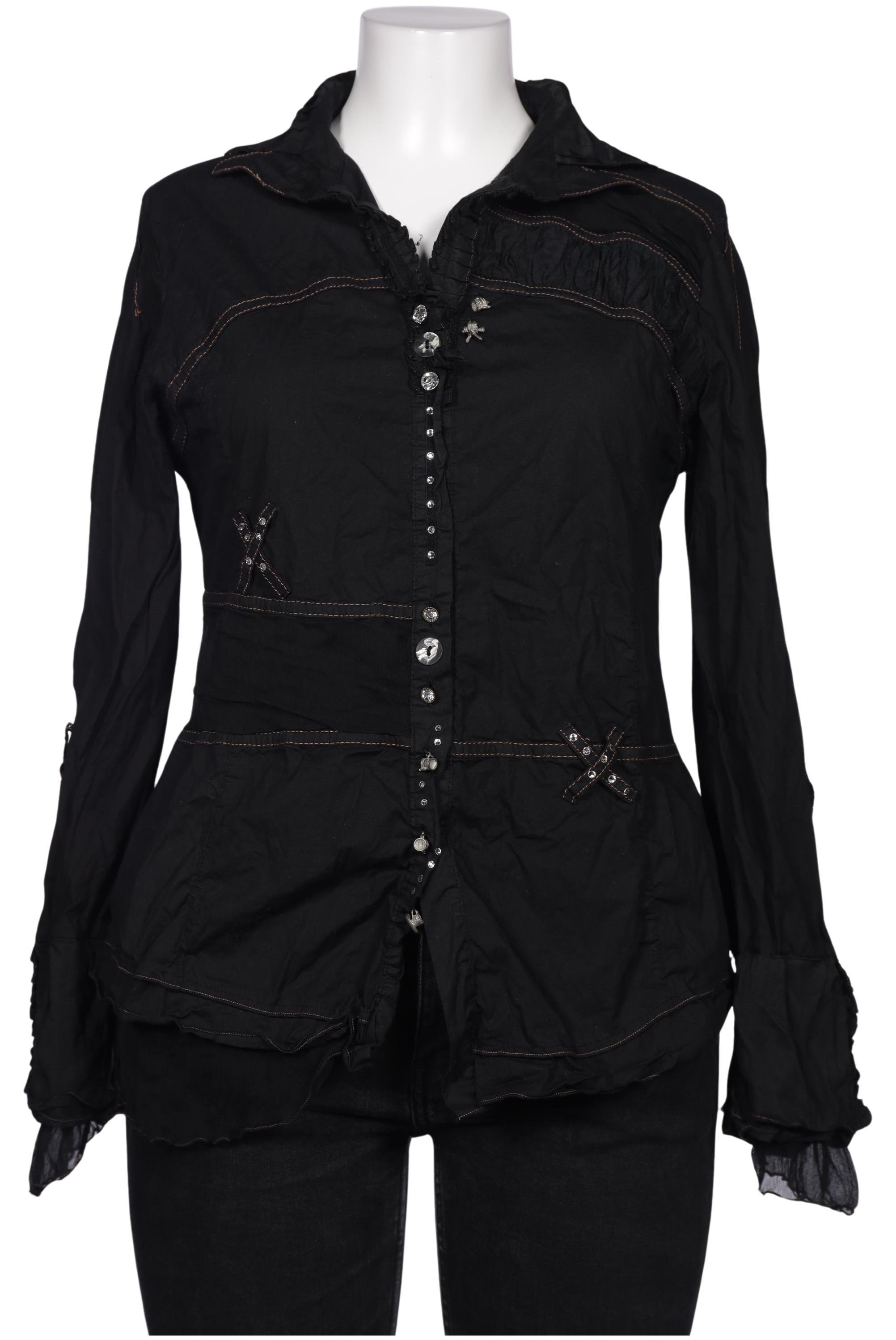 

Elisa Cavaletti Damen Bluse, schwarz, Gr. 46