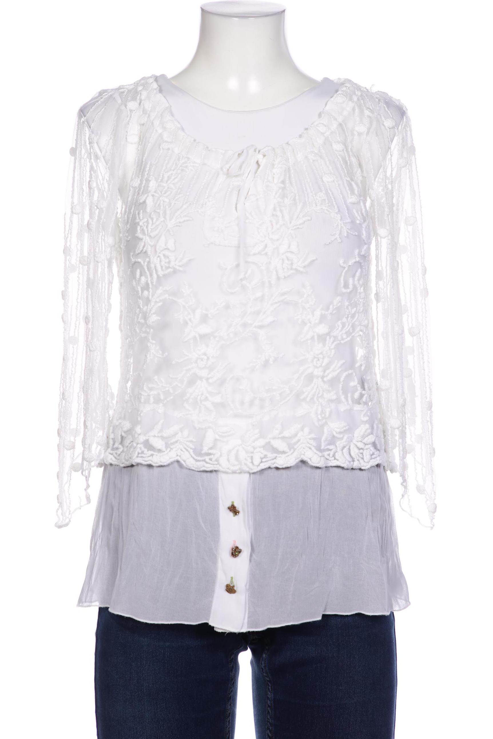 

Elisa Cavaletti Damen Bluse, weiß, Gr. 38