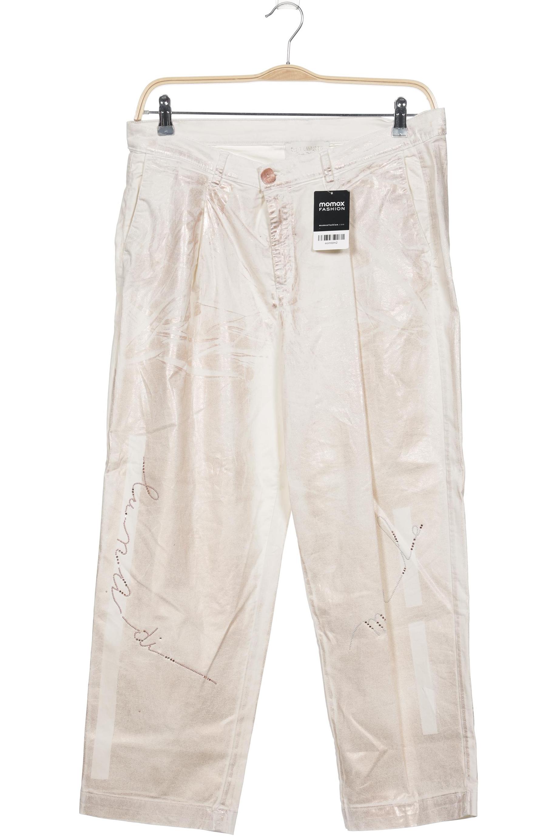 

Elisa Cavaletti Damen Stoffhose, cremeweiß, Gr. 35