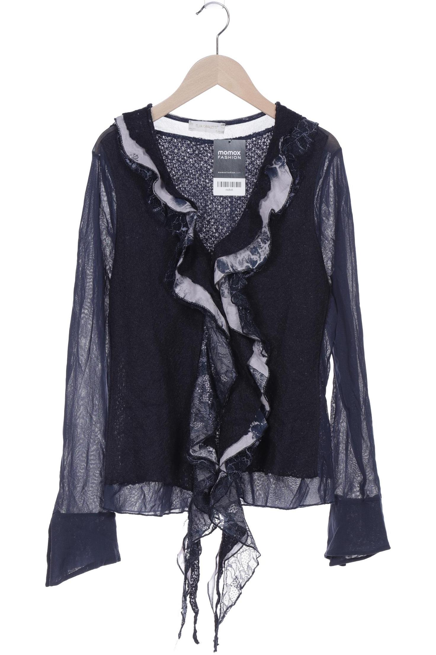 

Elisa Cavaletti Damen Strickjacke, marineblau, Gr. 34