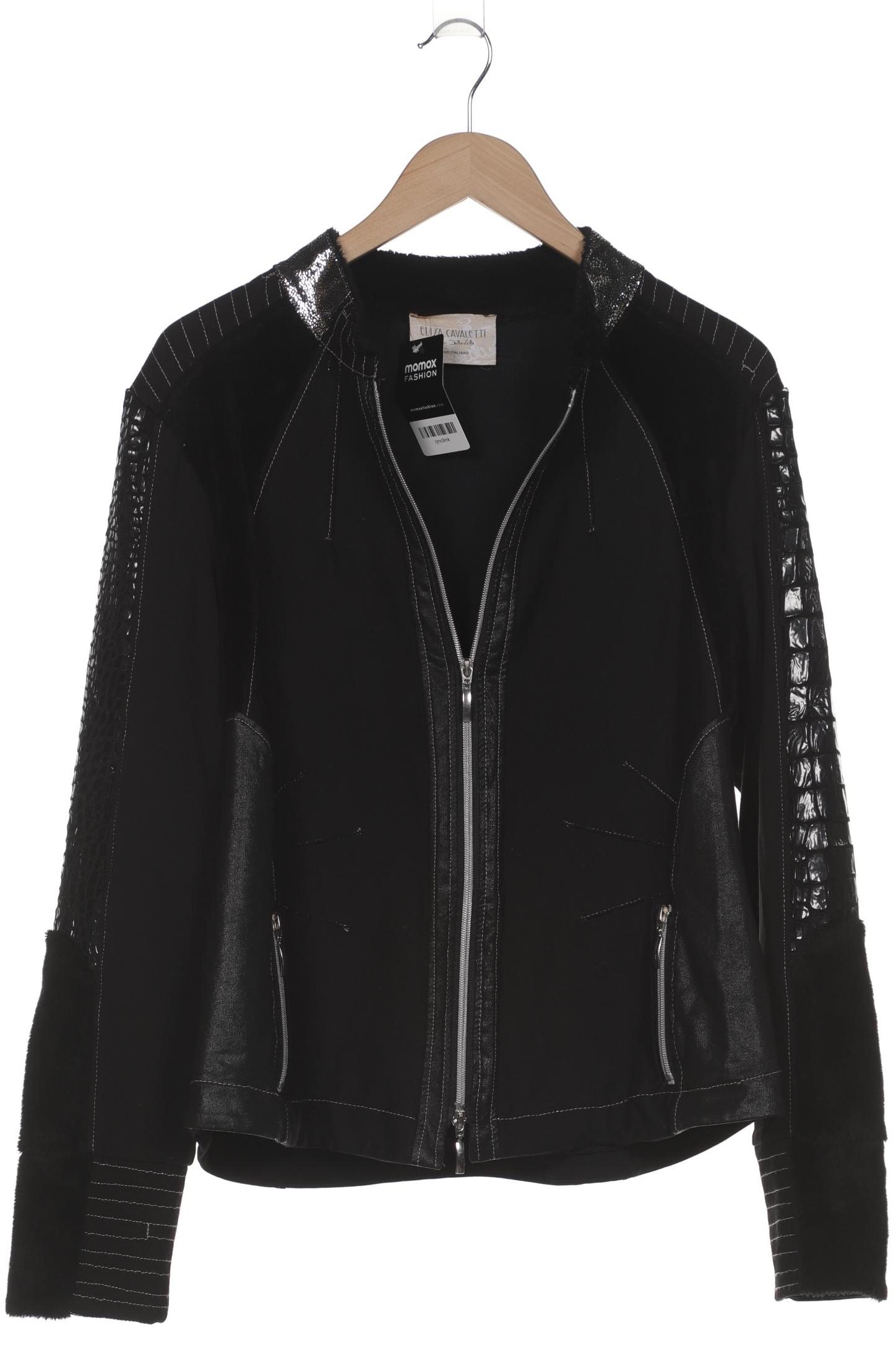 

Elisa Cavaletti Damen Jacke, schwarz, Gr. 44