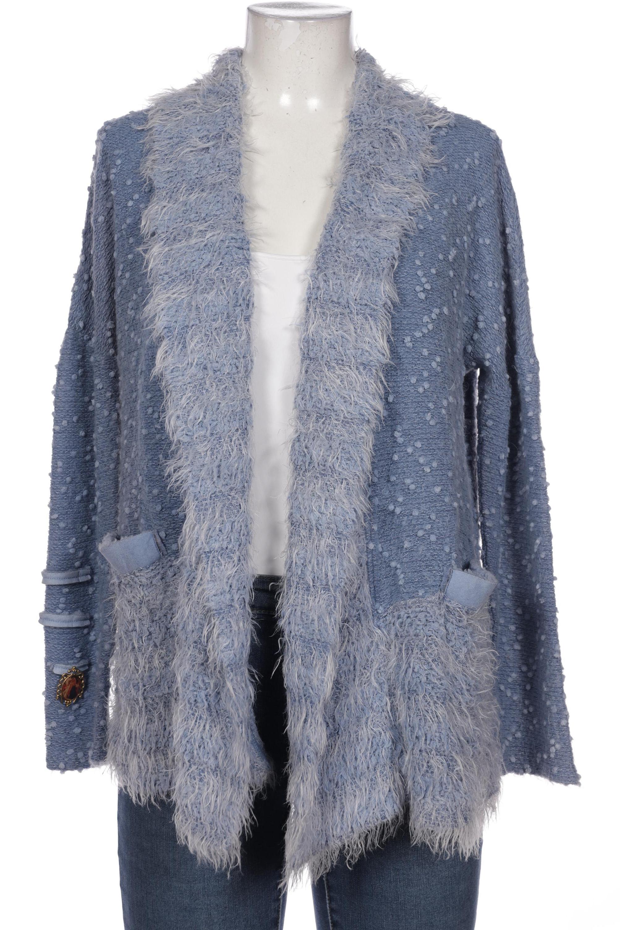 

Elisa Cavaletti Damen Strickjacke, blau, Gr. 42