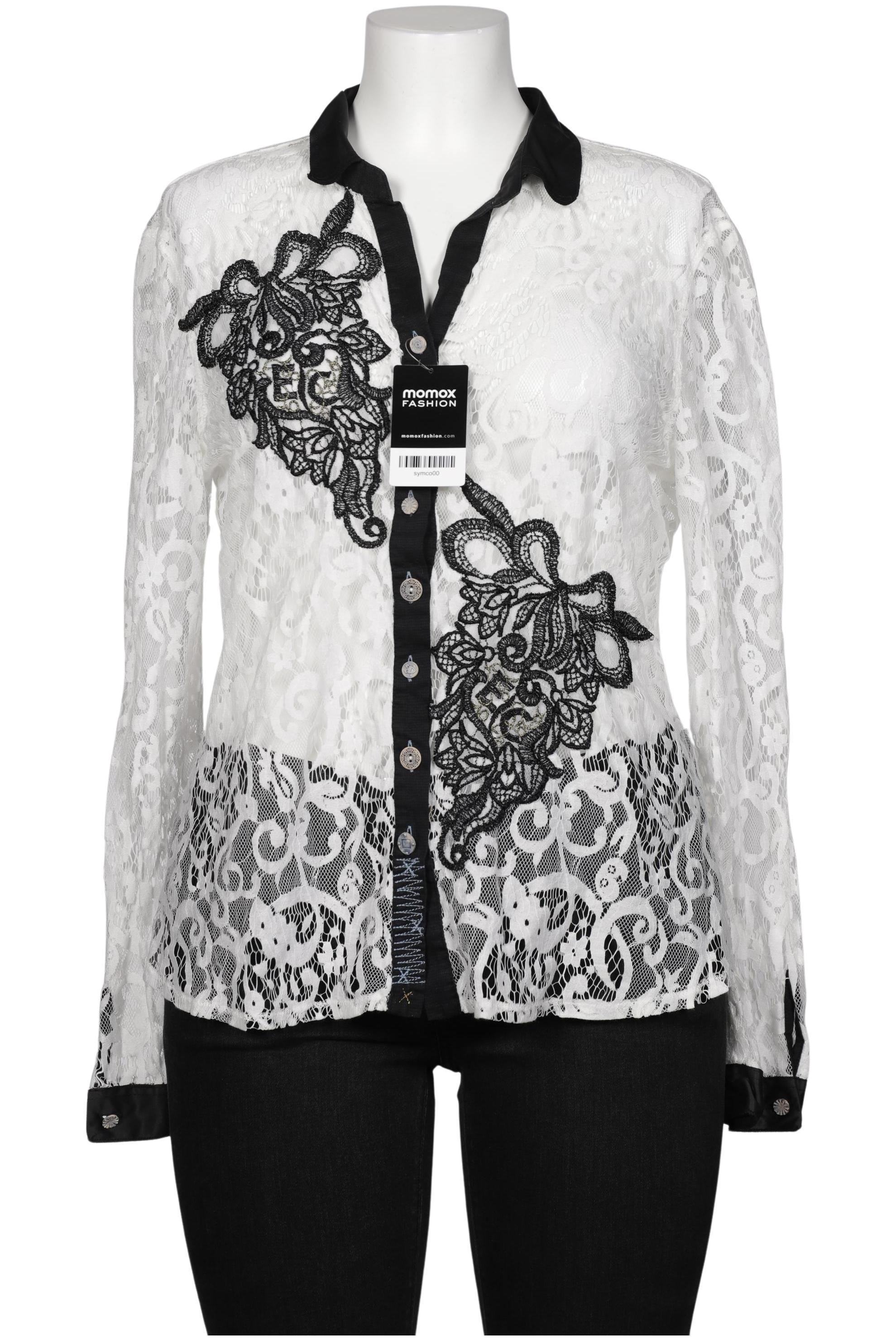 

Elisa Cavaletti Damen Bluse, weiß, Gr. 44