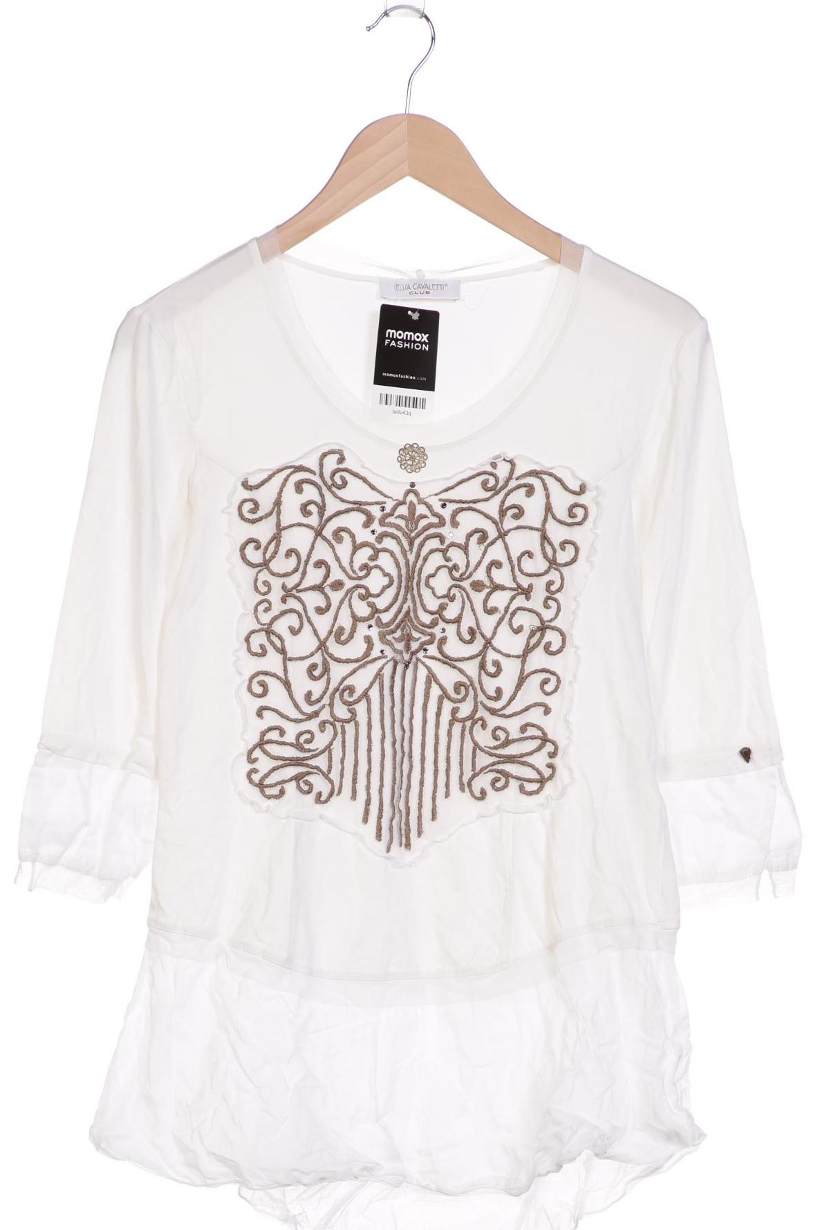 

Elisa Cavaletti Damen Langarmshirt, weiß, Gr. 38