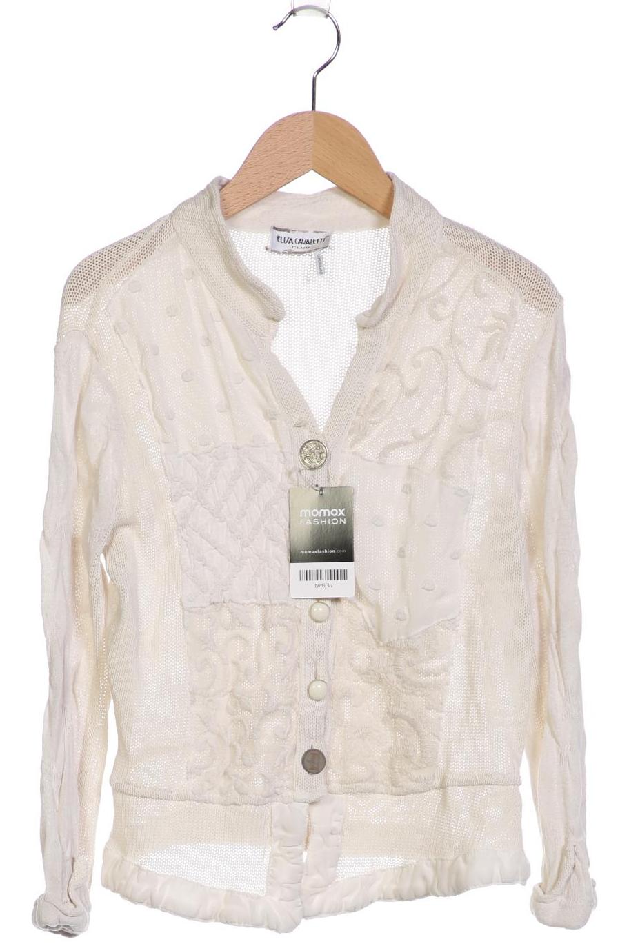 

Elisa Cavaletti Damen Strickjacke, cremeweiß, Gr. 36
