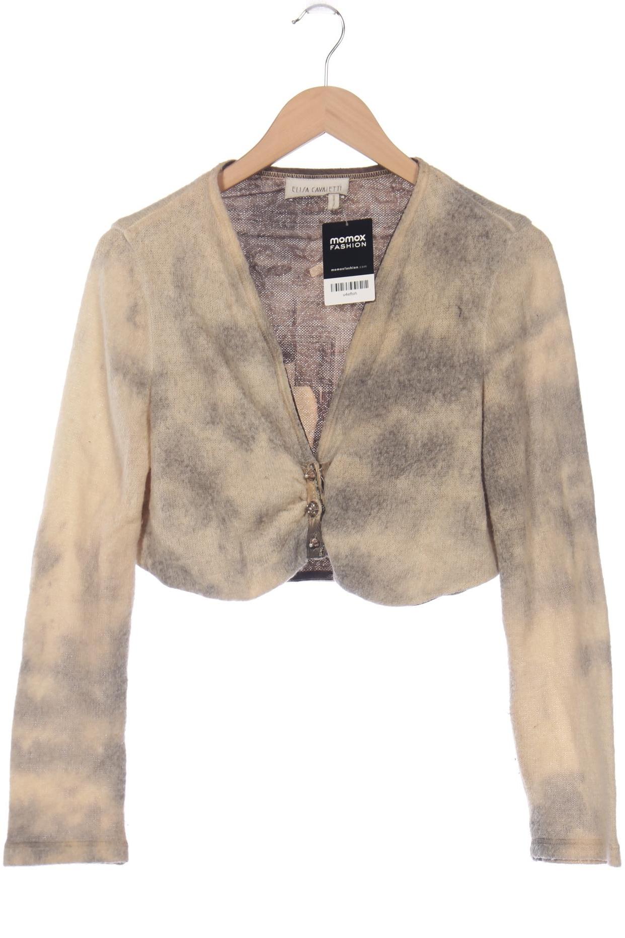

Elisa Cavaletti Damen Strickjacke, beige, Gr. 38