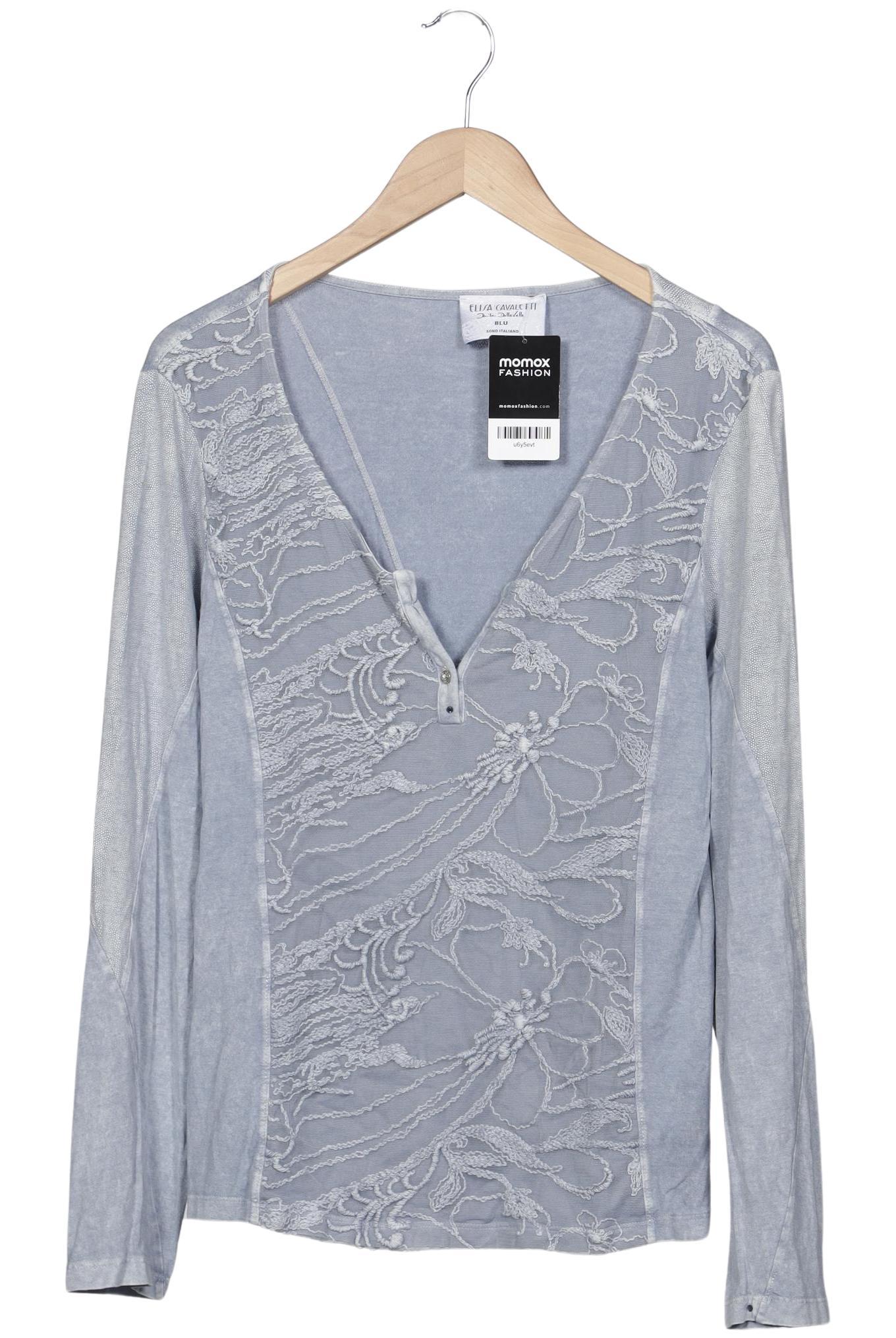 

Elisa Cavaletti Damen Langarmshirt, hellblau, Gr. 46