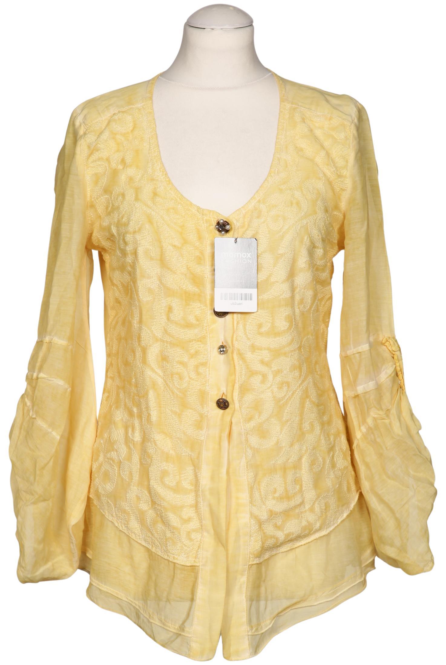 

Elisa Cavaletti Damen Bluse, gelb, Gr. 38