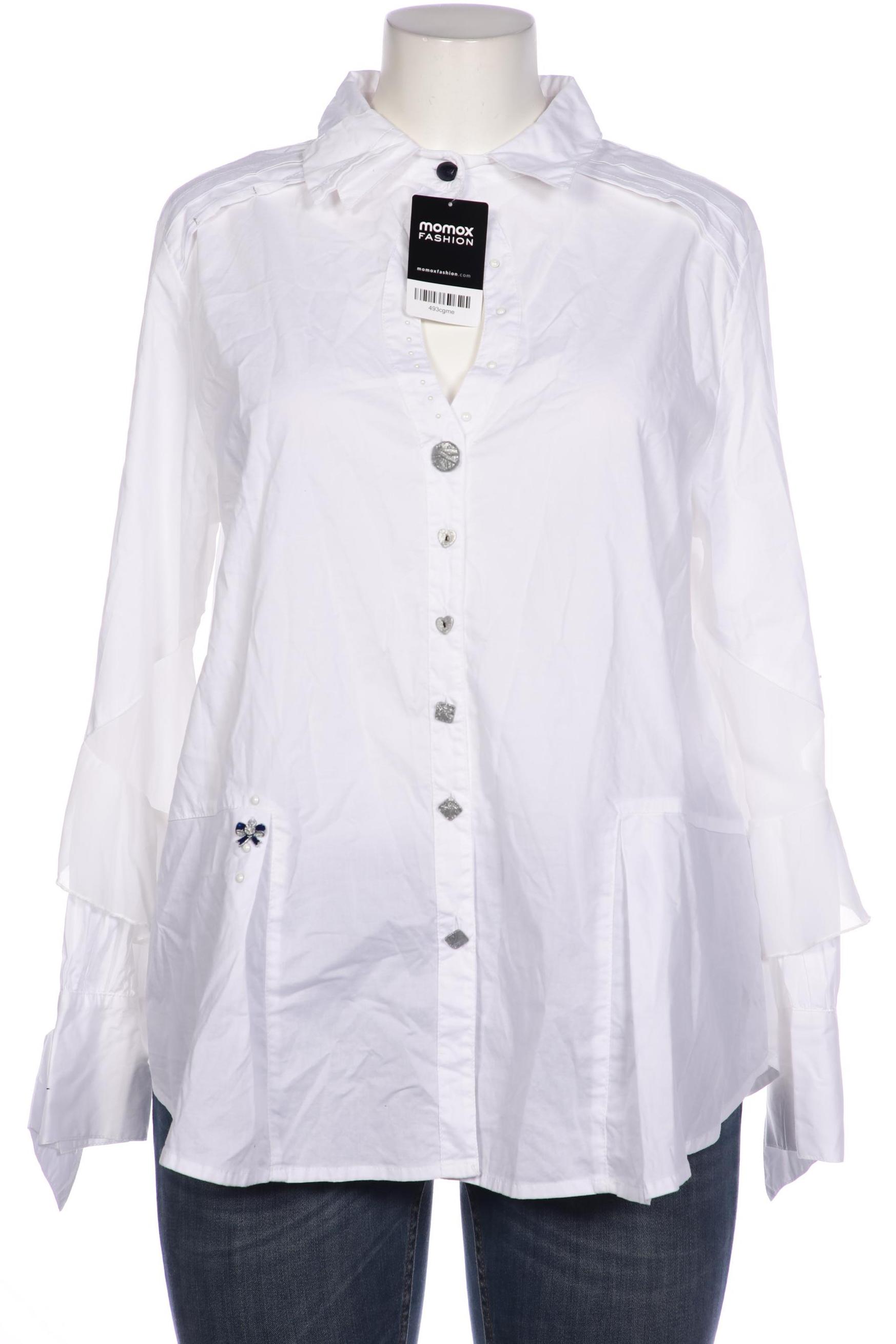 

Elisa Cavaletti Damen Bluse, weiß, Gr. 44