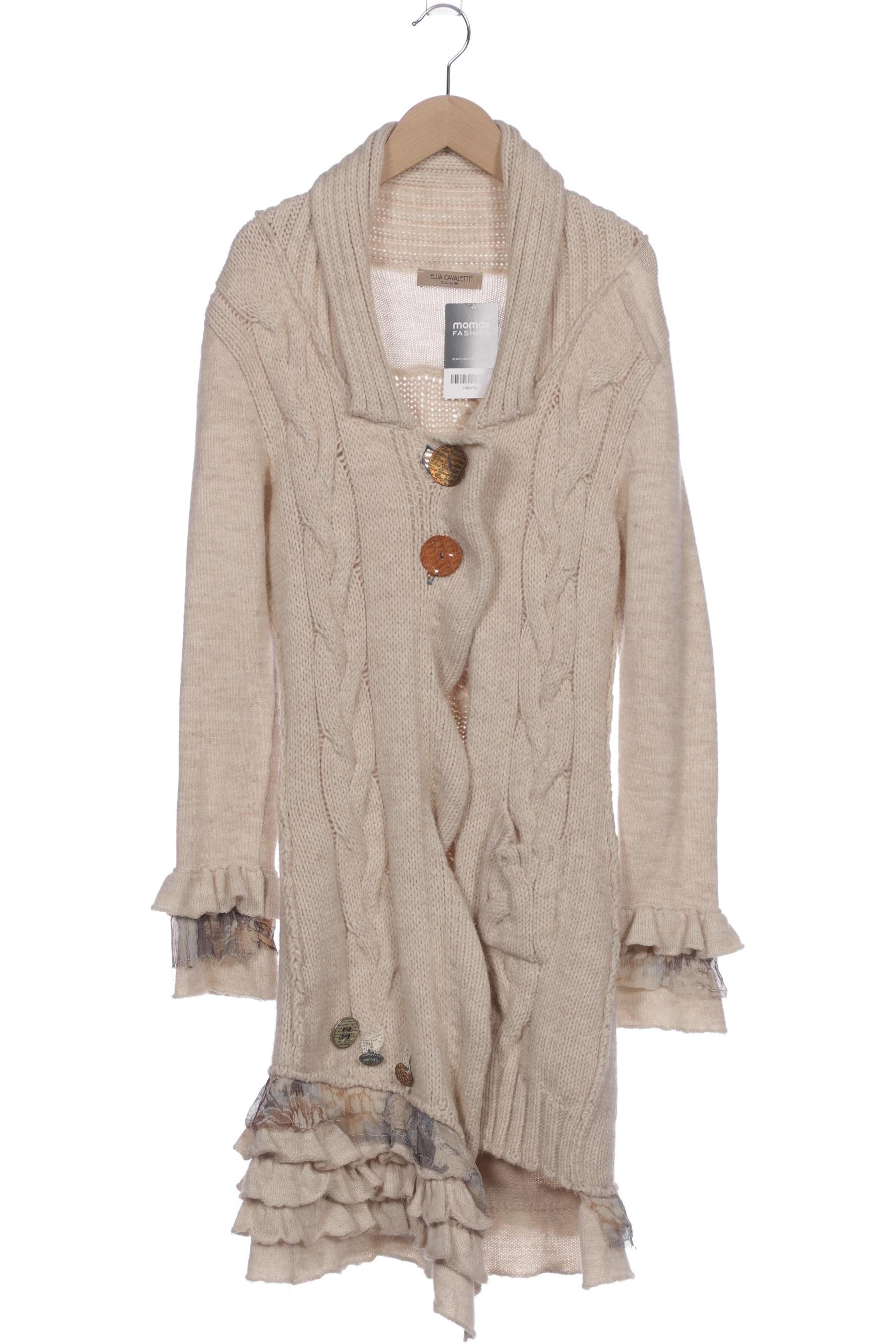 

Elisa Cavaletti Damen Strickjacke, beige, Gr. 36