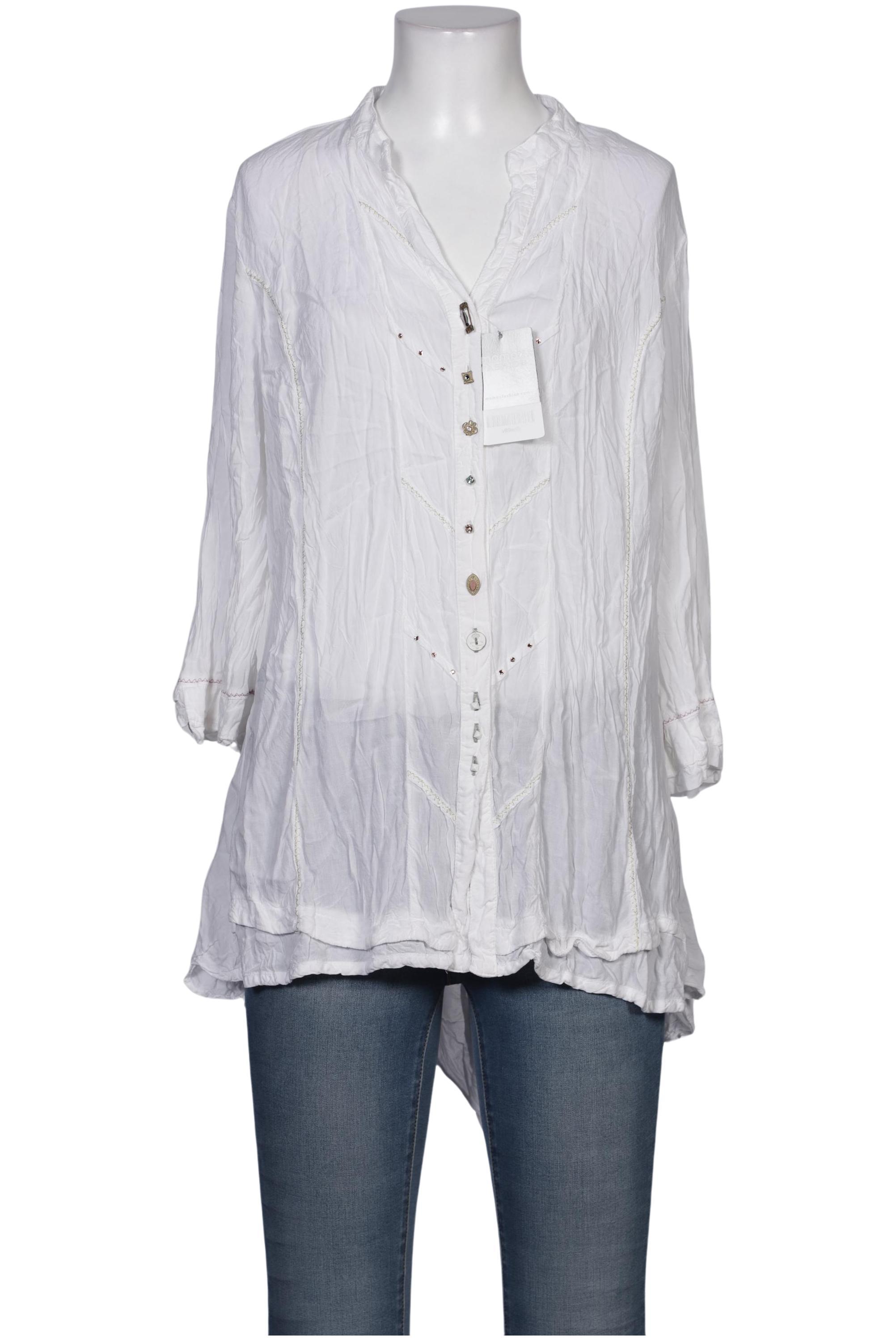 

Elisa Cavaletti Damen Bluse, weiß, Gr. 38