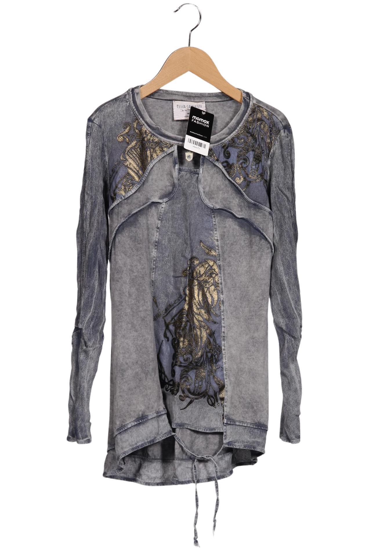 

Elisa Cavaletti Damen Langarmshirt, grau, Gr. 36