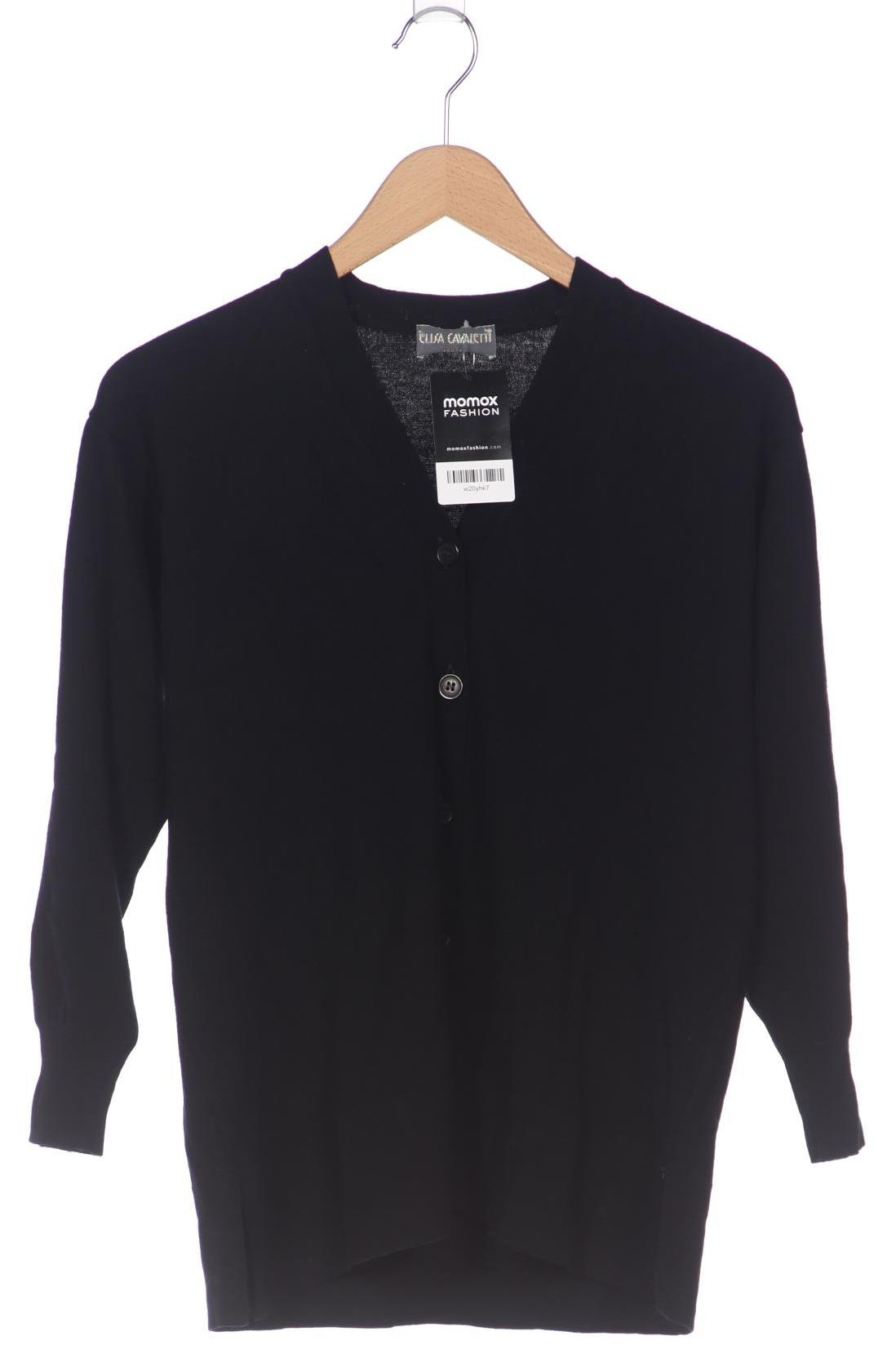 

Elisa Cavaletti Damen Strickjacke, schwarz, Gr. 44