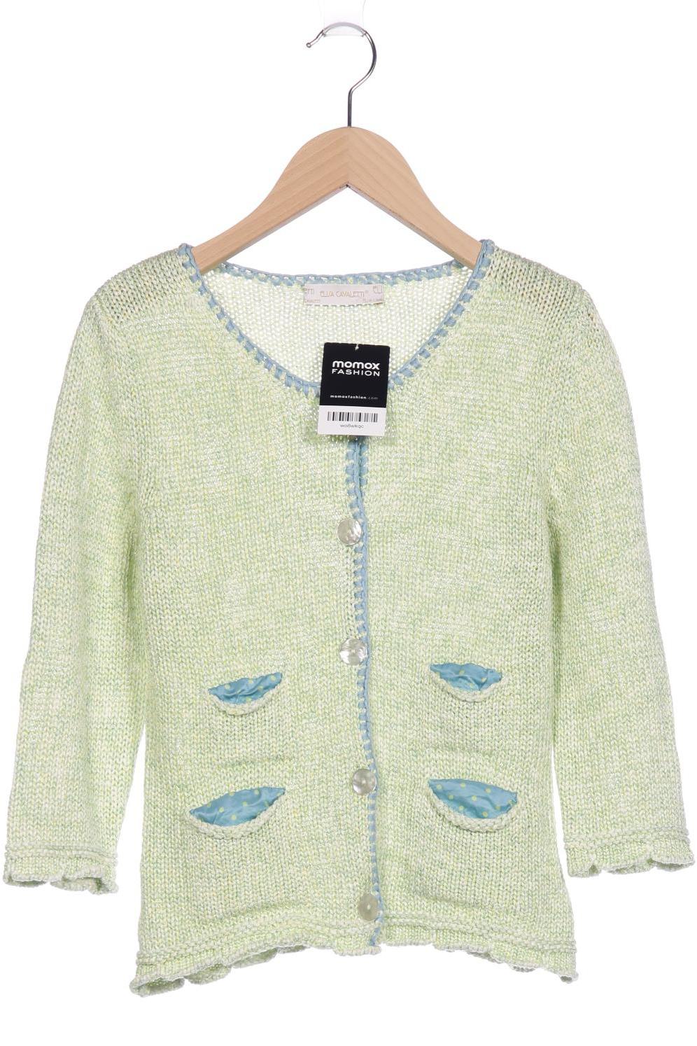 

Elisa Cavaletti Damen Strickjacke, hellgrün, Gr. 36