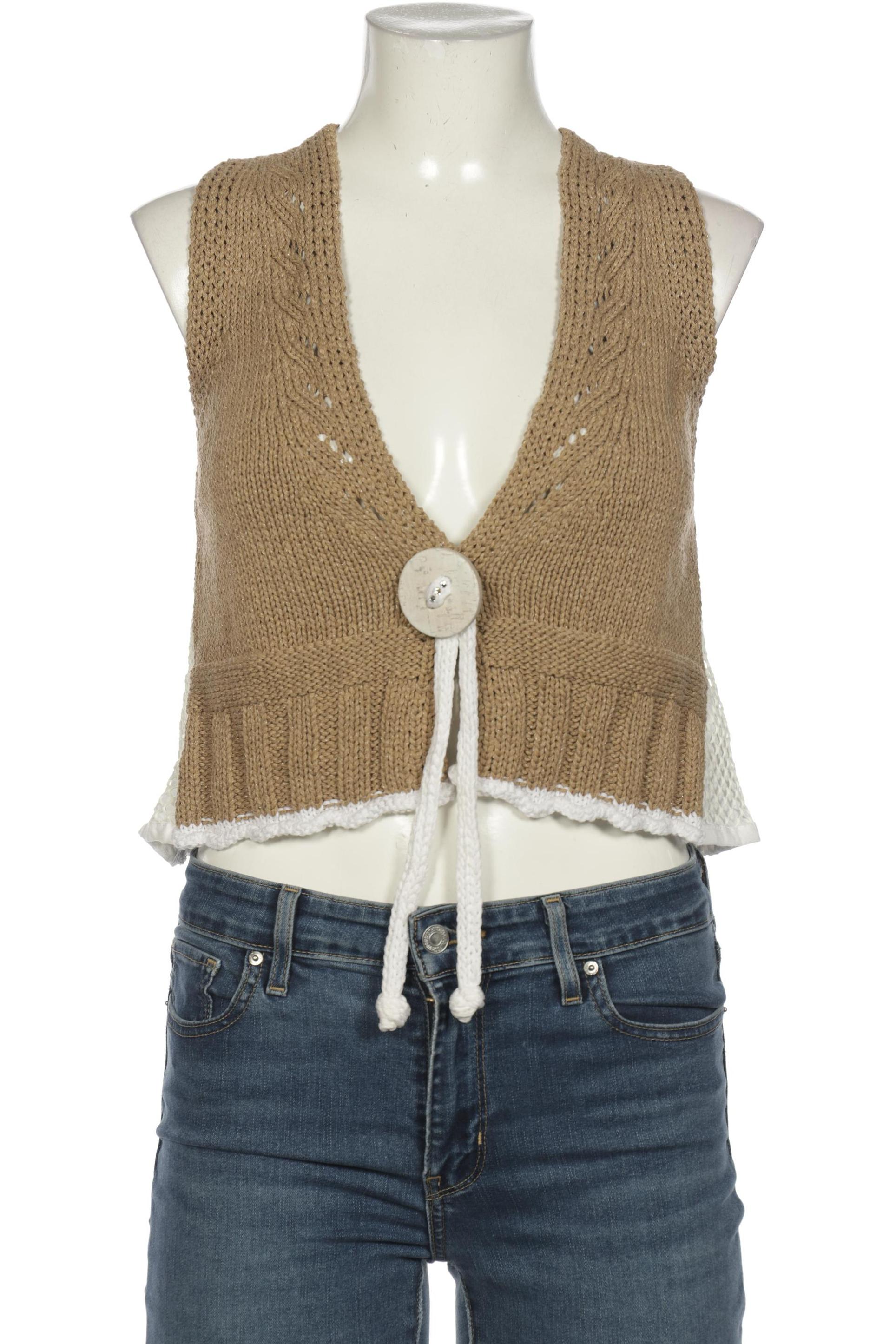 

Elisa Cavaletti Damen Weste, beige, Gr. 38